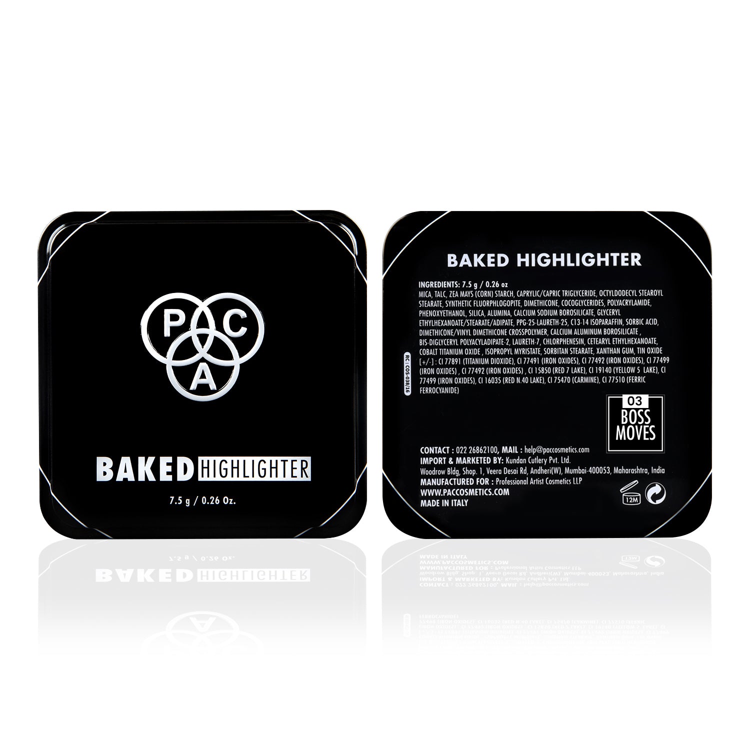 PAC Cosmetics Baked Highlighter #Color_Boss Moves