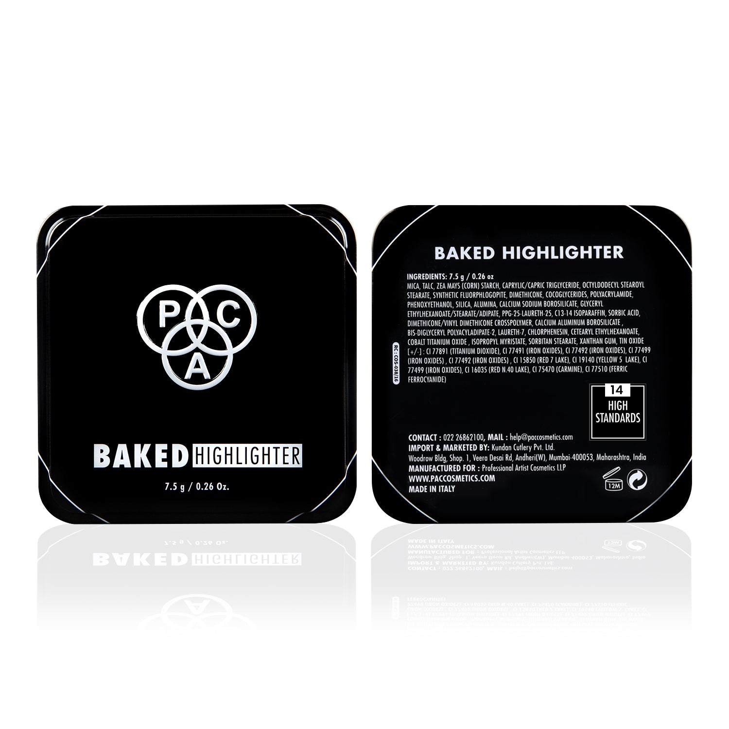 PAC Cosmetics Baked Highlighter #Color_High Standards