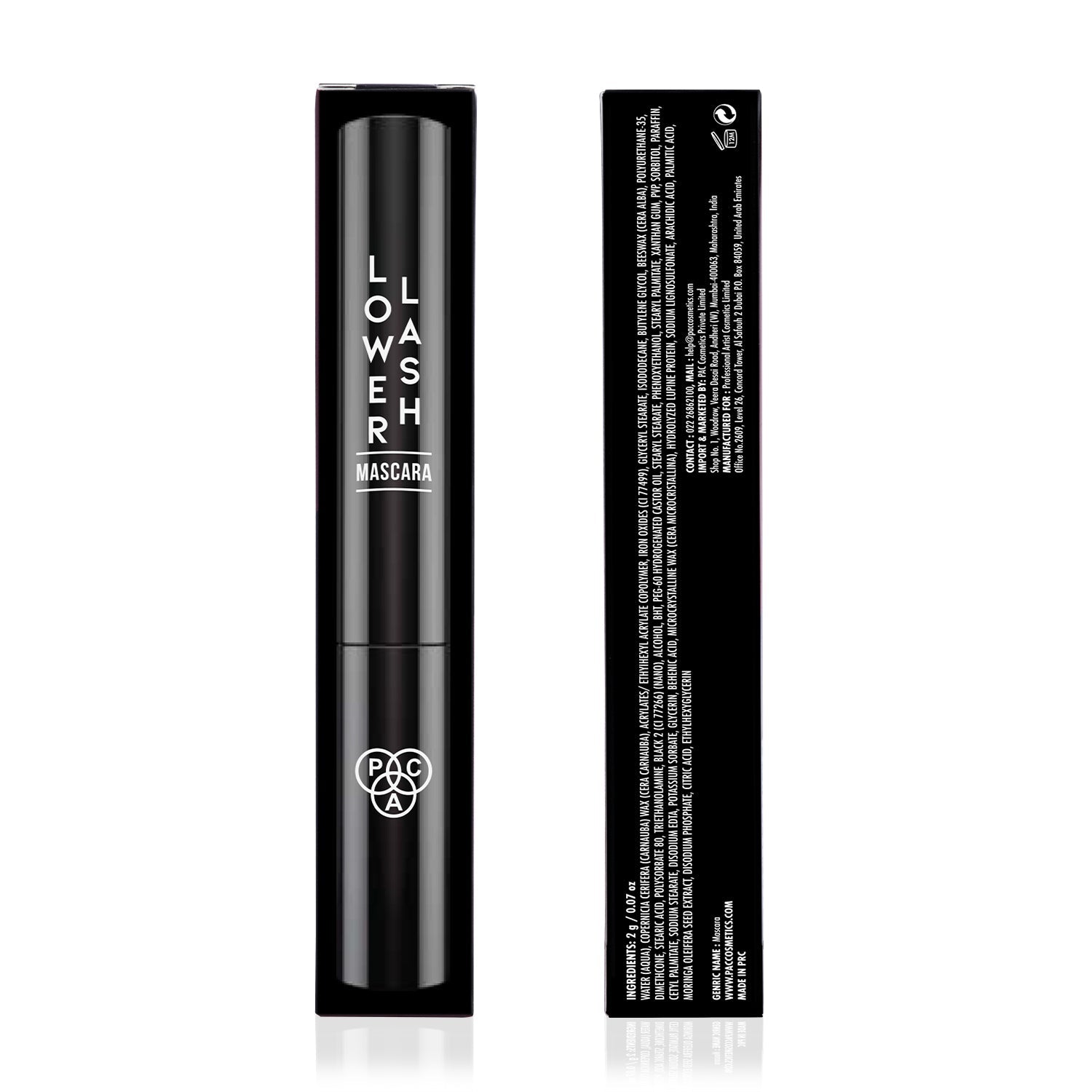PAC Cosmetics Lower Lash Mascara (2 gm)