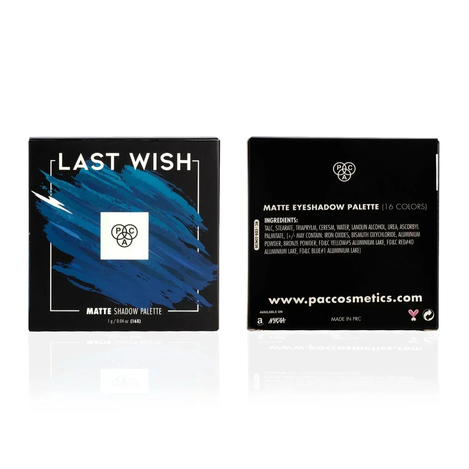 PAC Cosmetics Eyeshadow X16 (1 gm) #Color_Last Wish