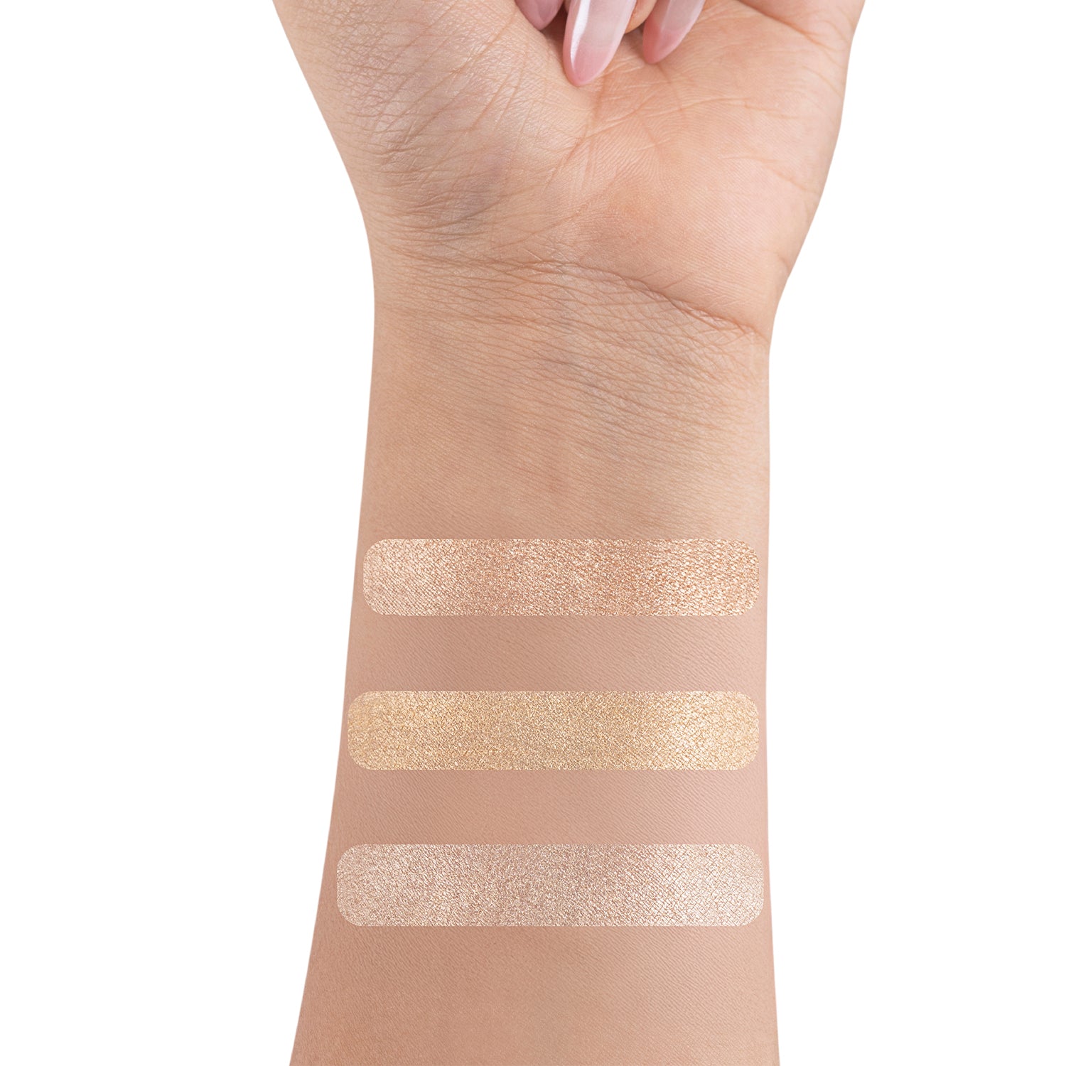 PAC Cosmetics Trio Glow Highlighter X3 (4 gm) #Color_Gold