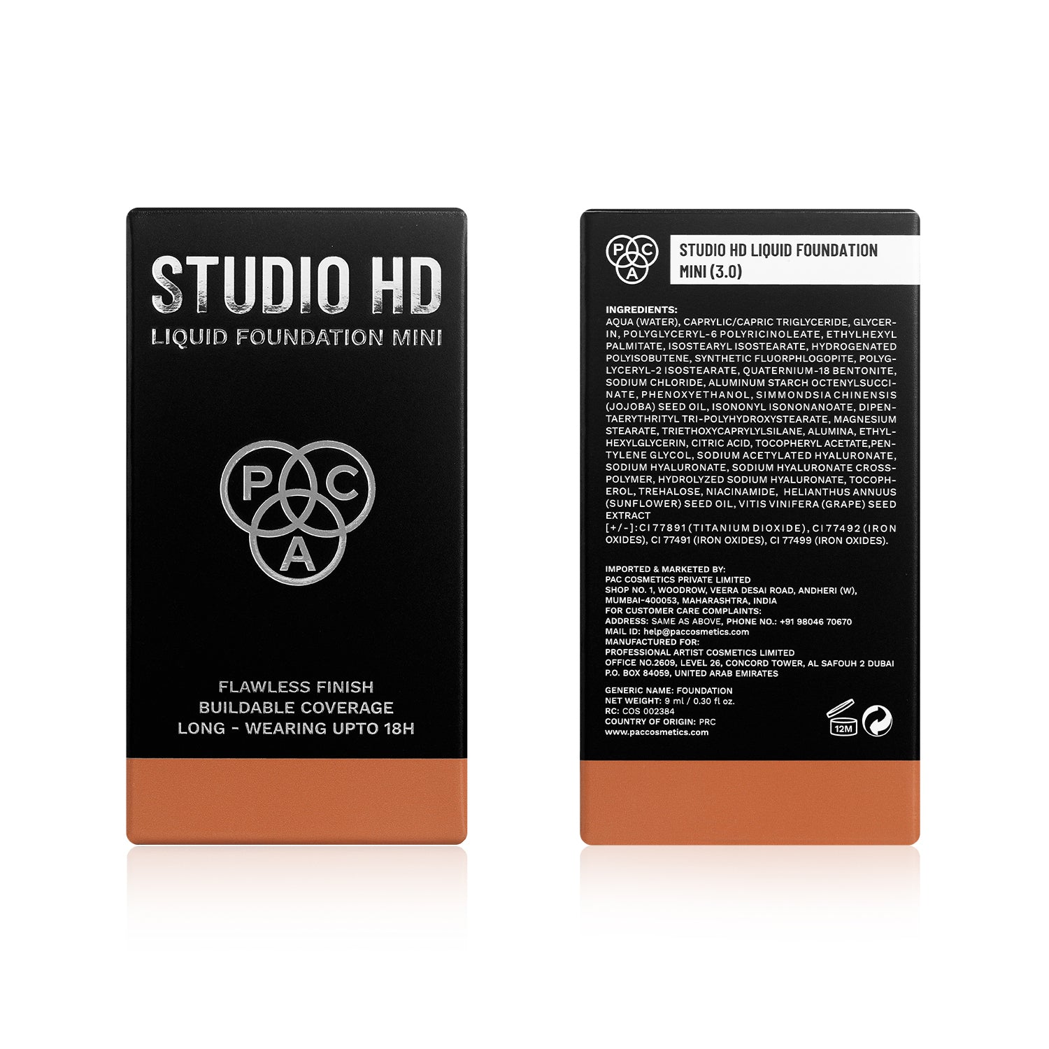PAC Studio HD Liquid Foundation Mini #Color_3