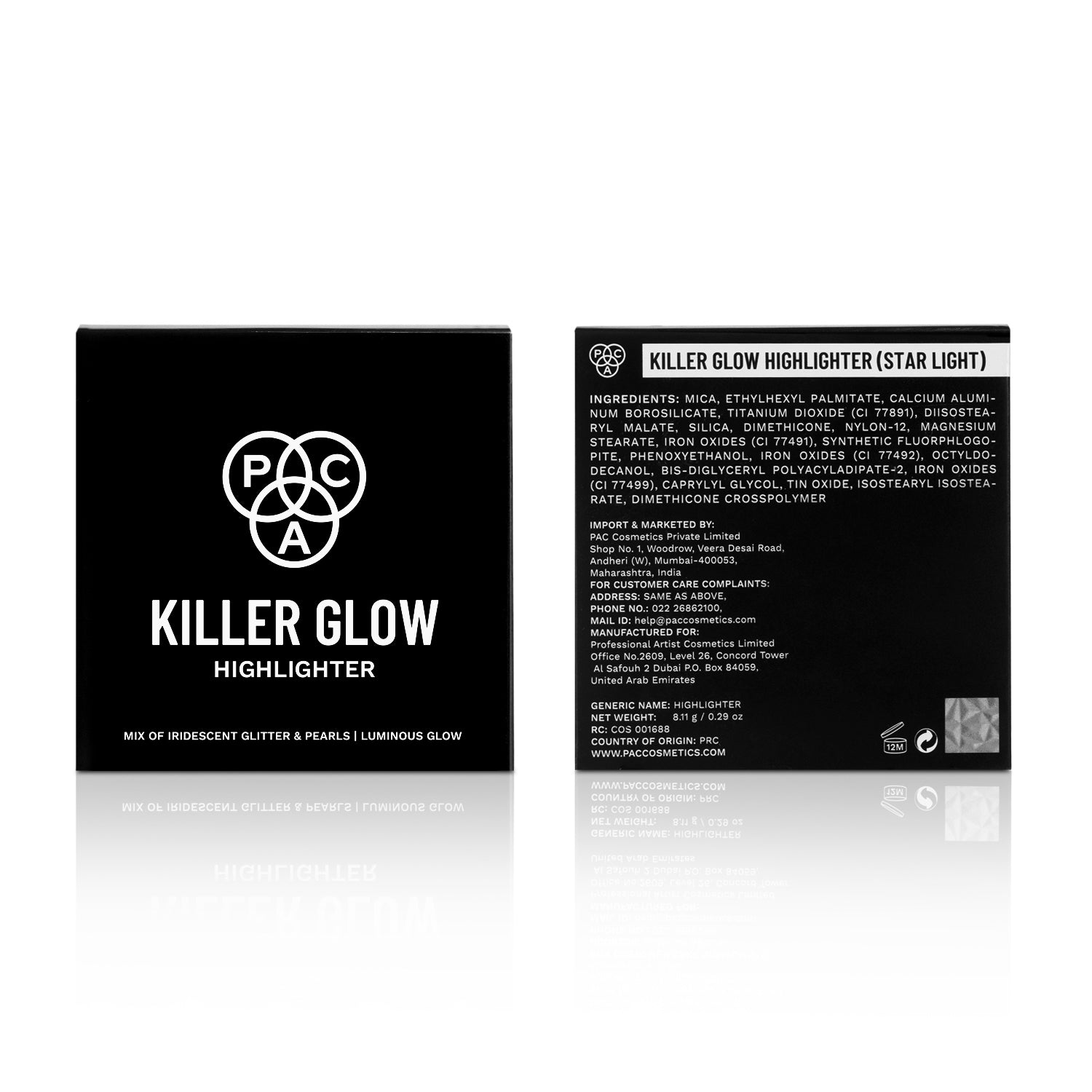 PAC Cosmetics Killer Glow (8.11 gm) #Color_Starlight