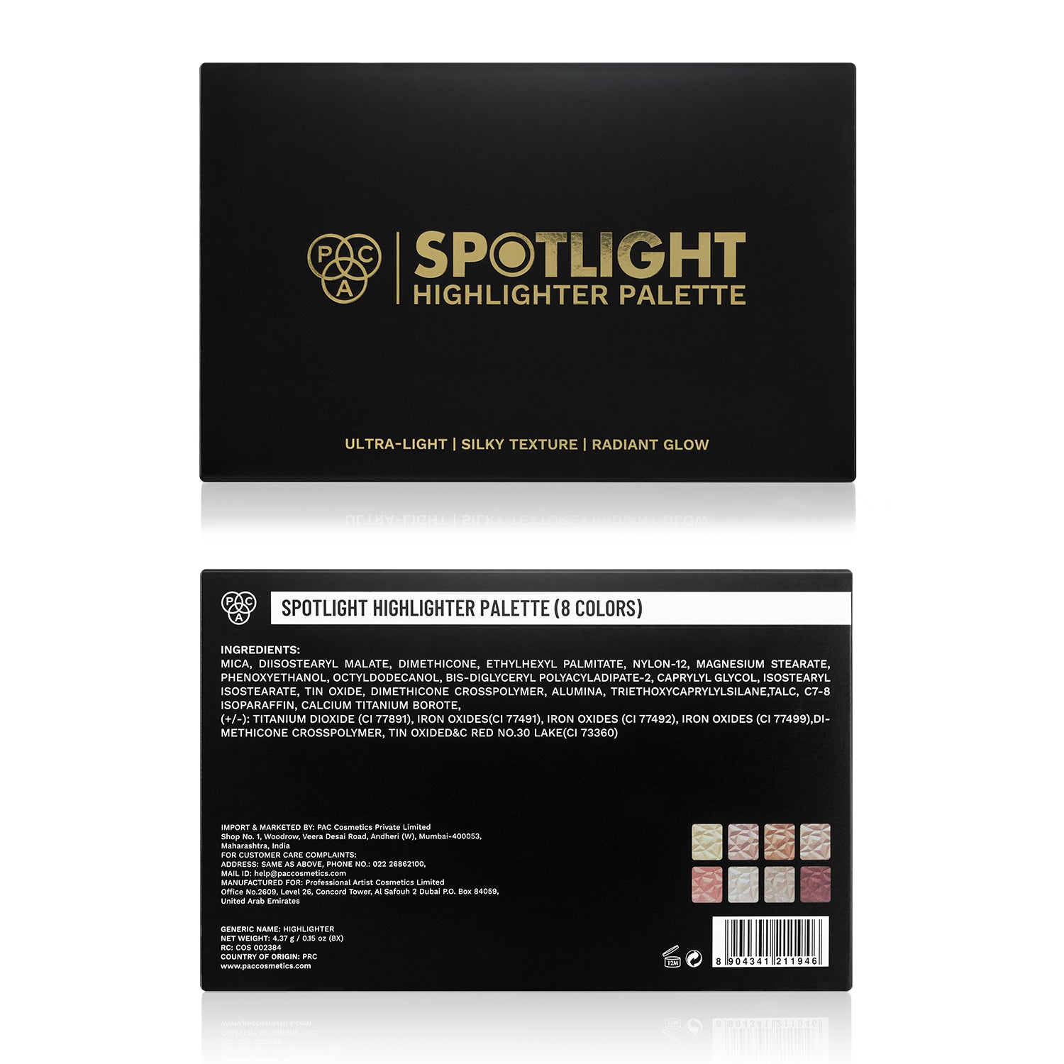 Spotlight Highlighter Palette (8 Colors)