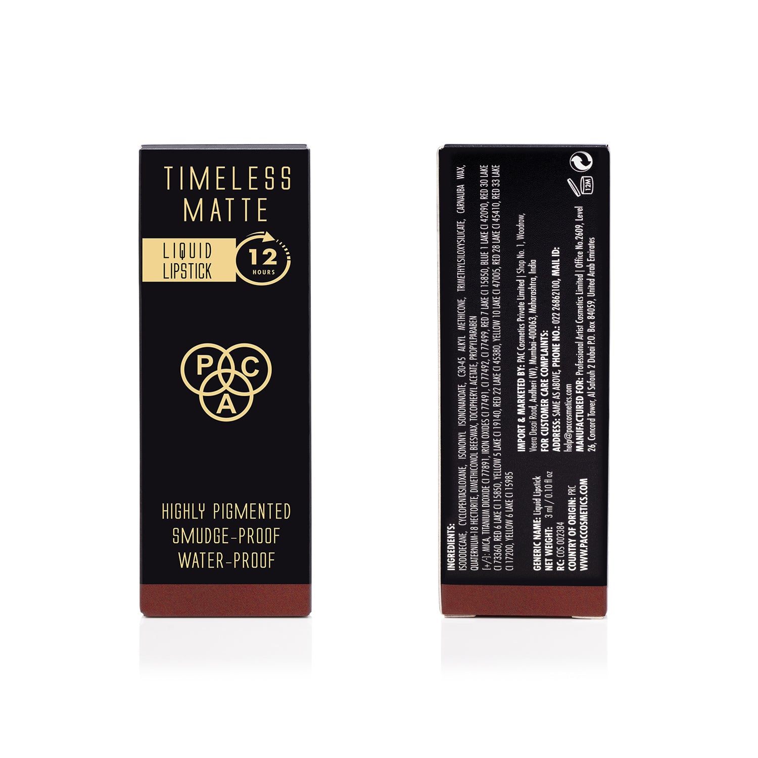 PAC Cosmetics Timeless Matte #Size_3 ml+#Color_Adore