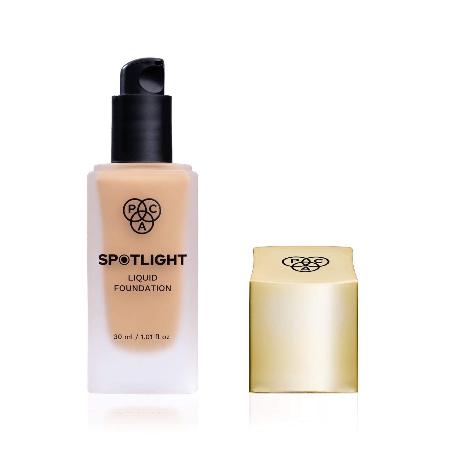 PAC Cosmetics Spotlight Liquid Foundation (30 ml) #Color_06 Custard Drizzle