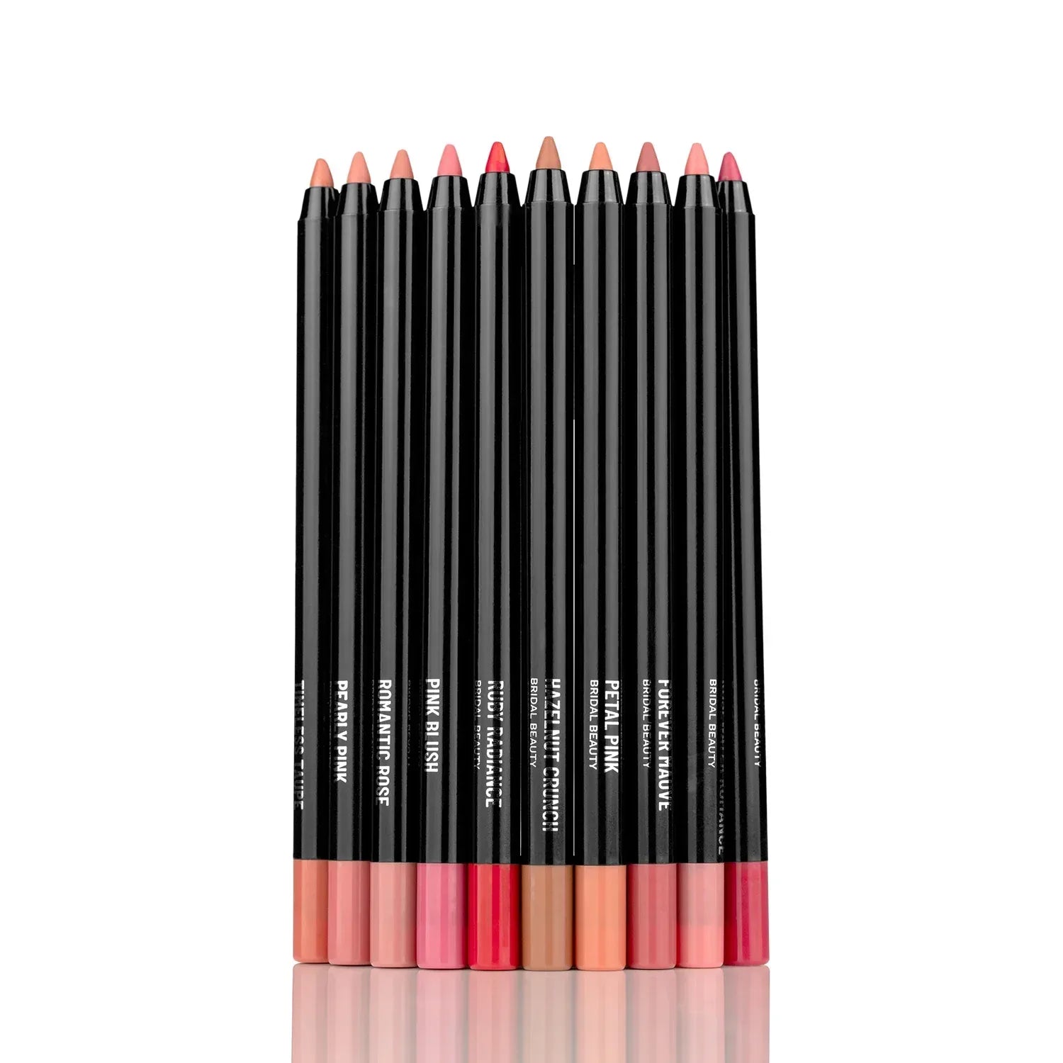 PAC 24H Lip Liner Kit (10 colors) #Color_Bridal Beauty