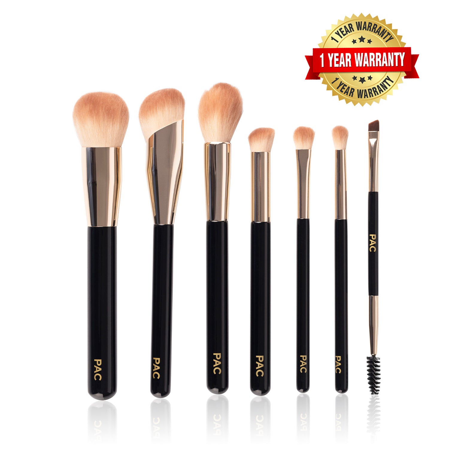 PAC Beginner Basic Face & Eye Brush Kit