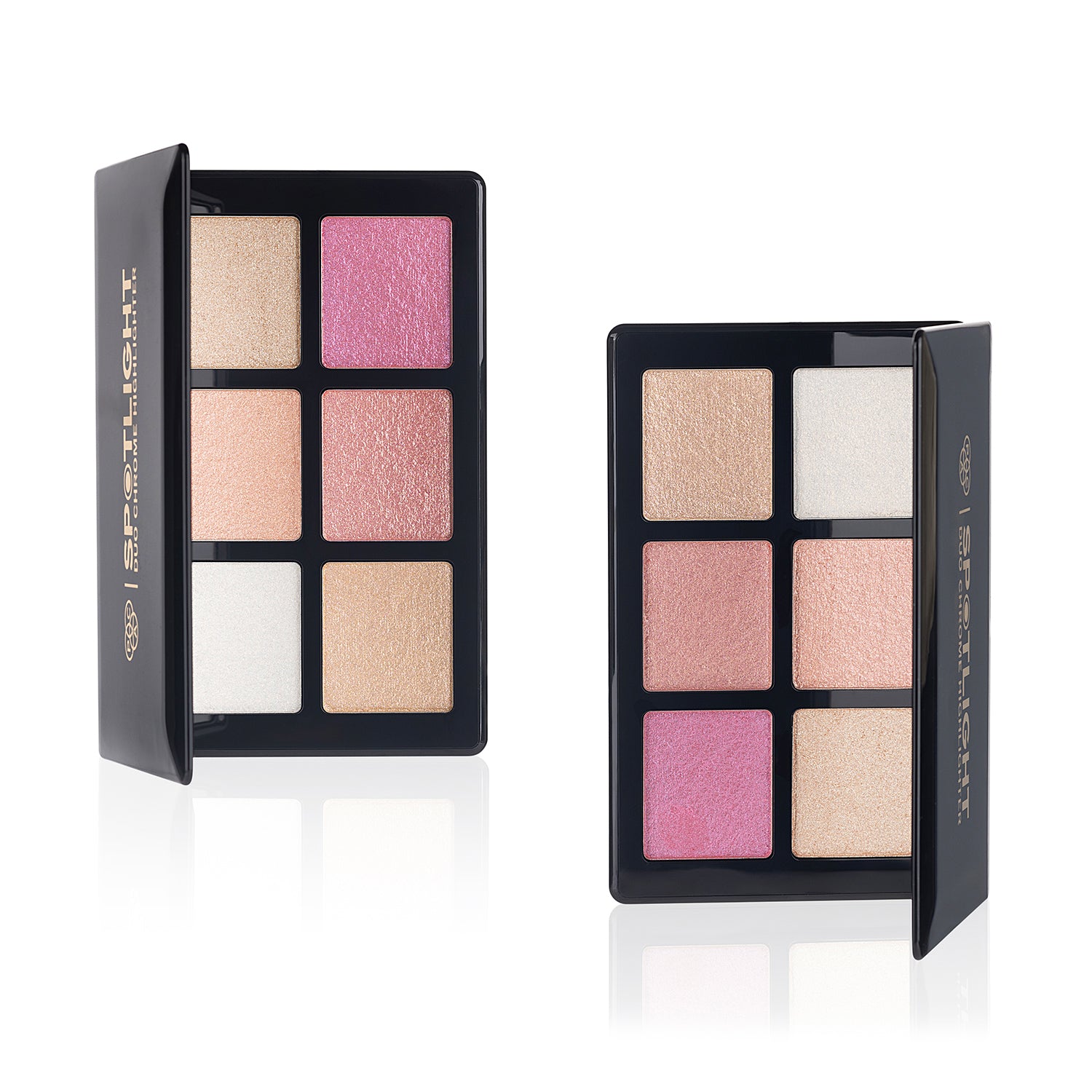 Spotlight Duo Chrome Highlighter Palette (6 Colors)