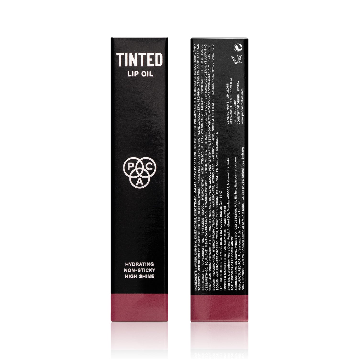 PAC Tinted Lip Oil #Color_Dream Girl