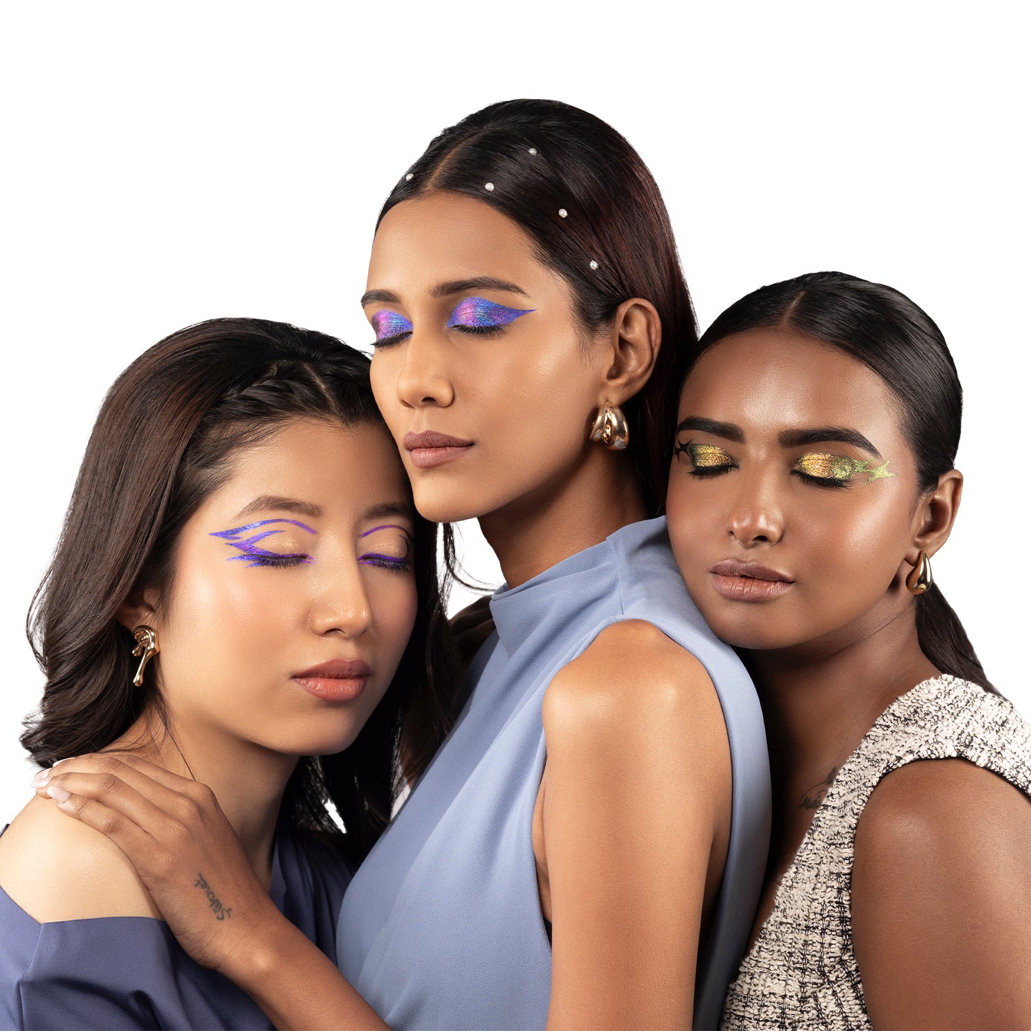 PAC Duo Chrome Eye Pencil #Color_Royal Blue