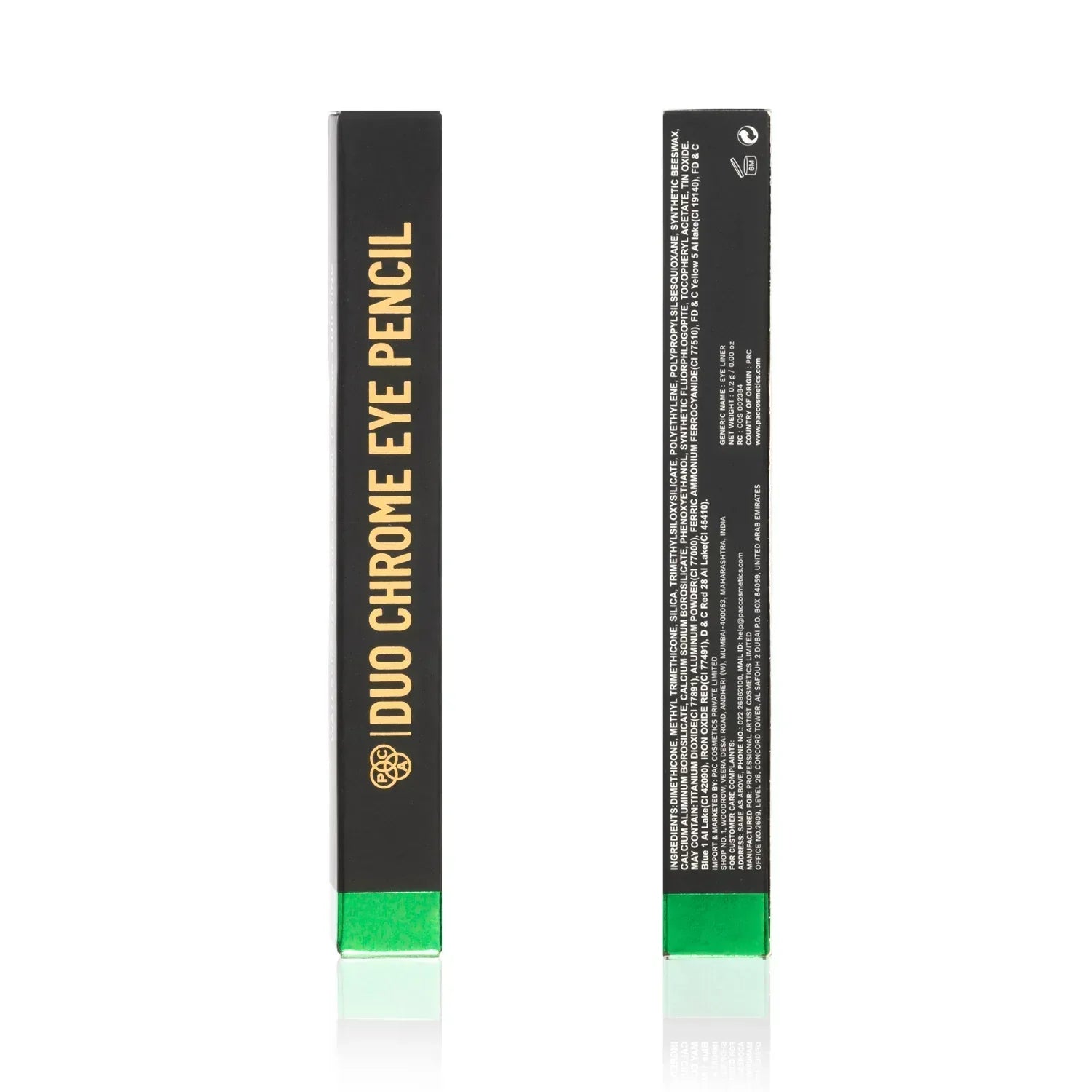 PAC Duo Chrome Eye Pencil #Color_Emerald