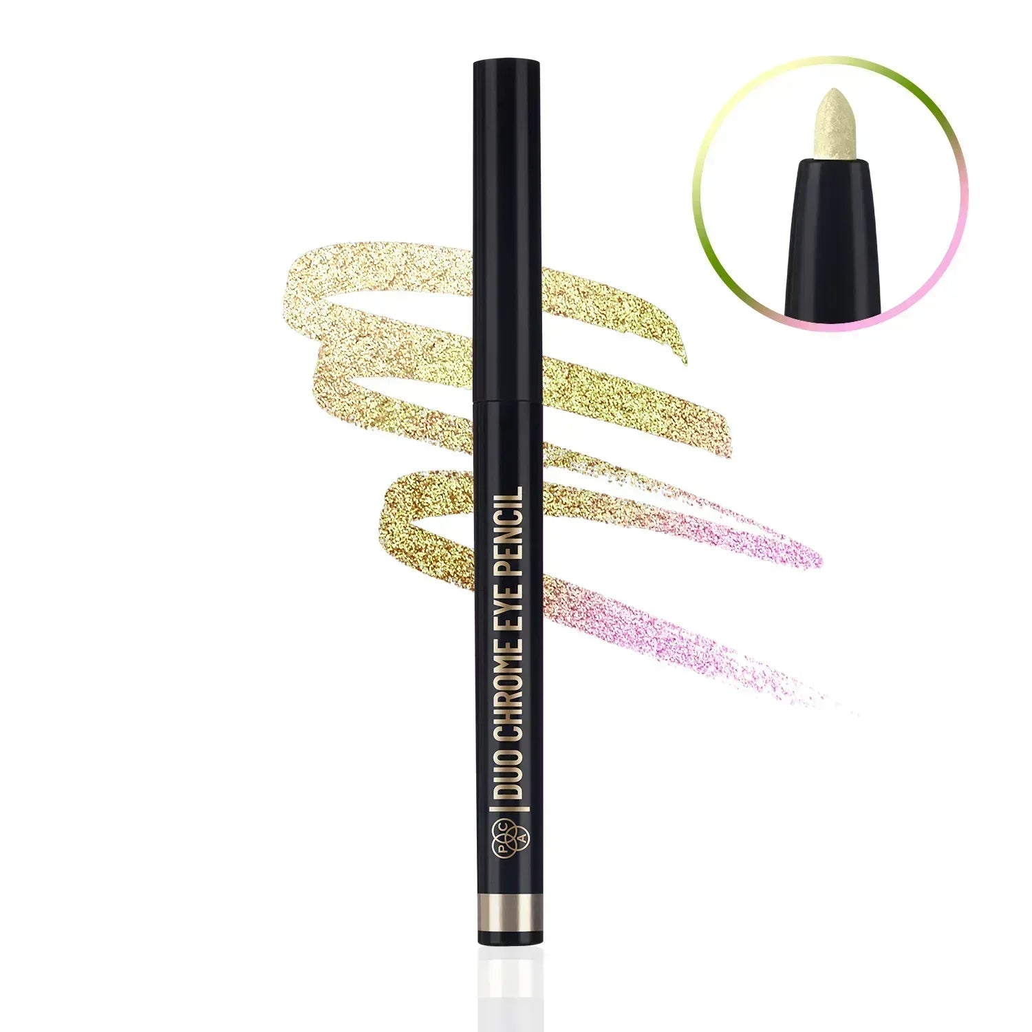 PAC Duo Chrome Eye Pencil #Color_Champagne