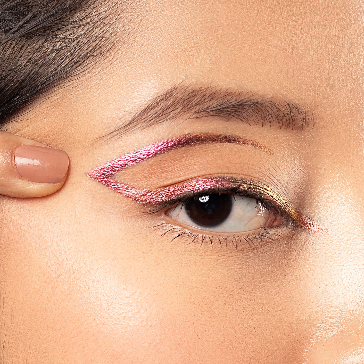 PAC Duo Chrome Eye Pencil #Color_Copper