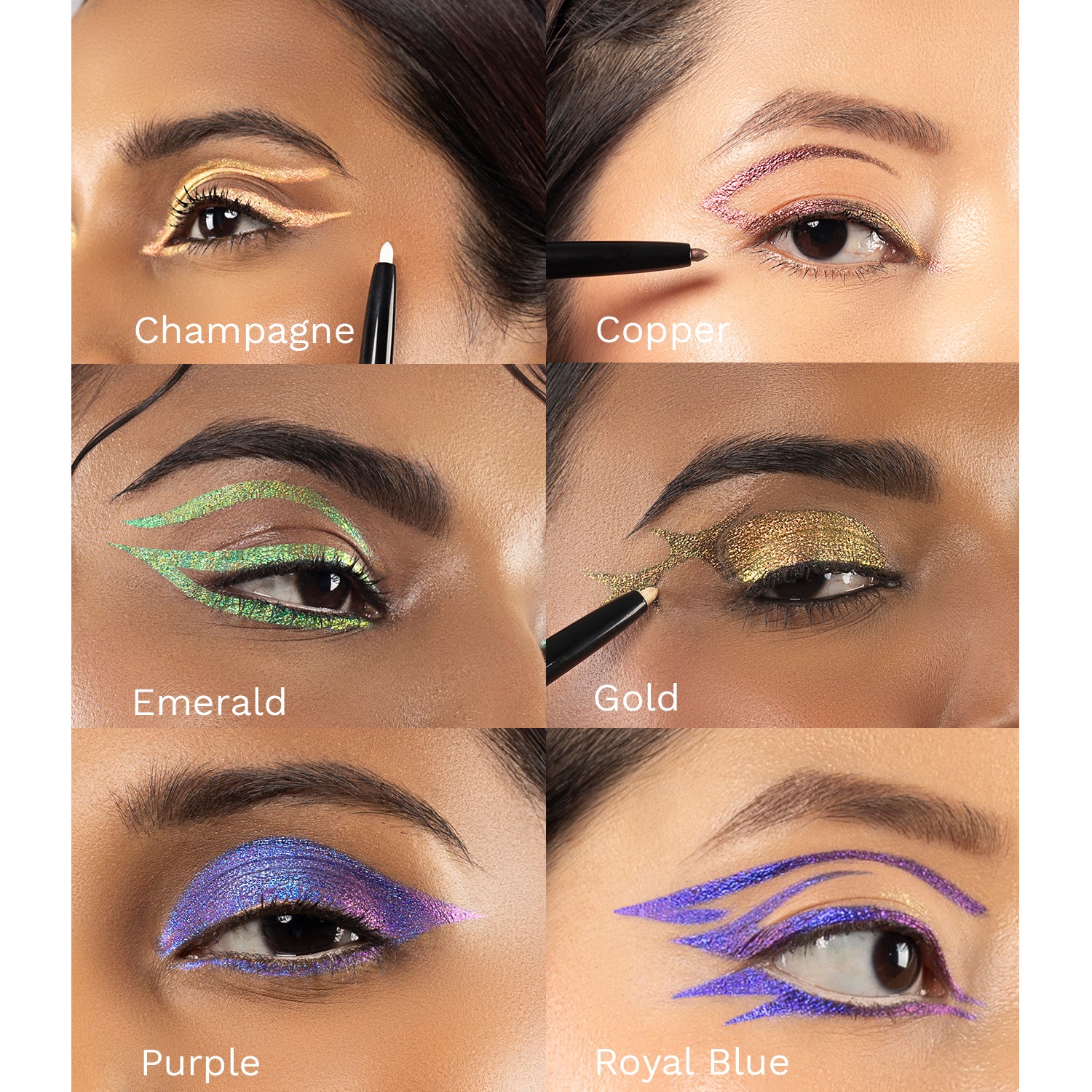 PAC Duo Chrome Eye Pencil #Color_Purple