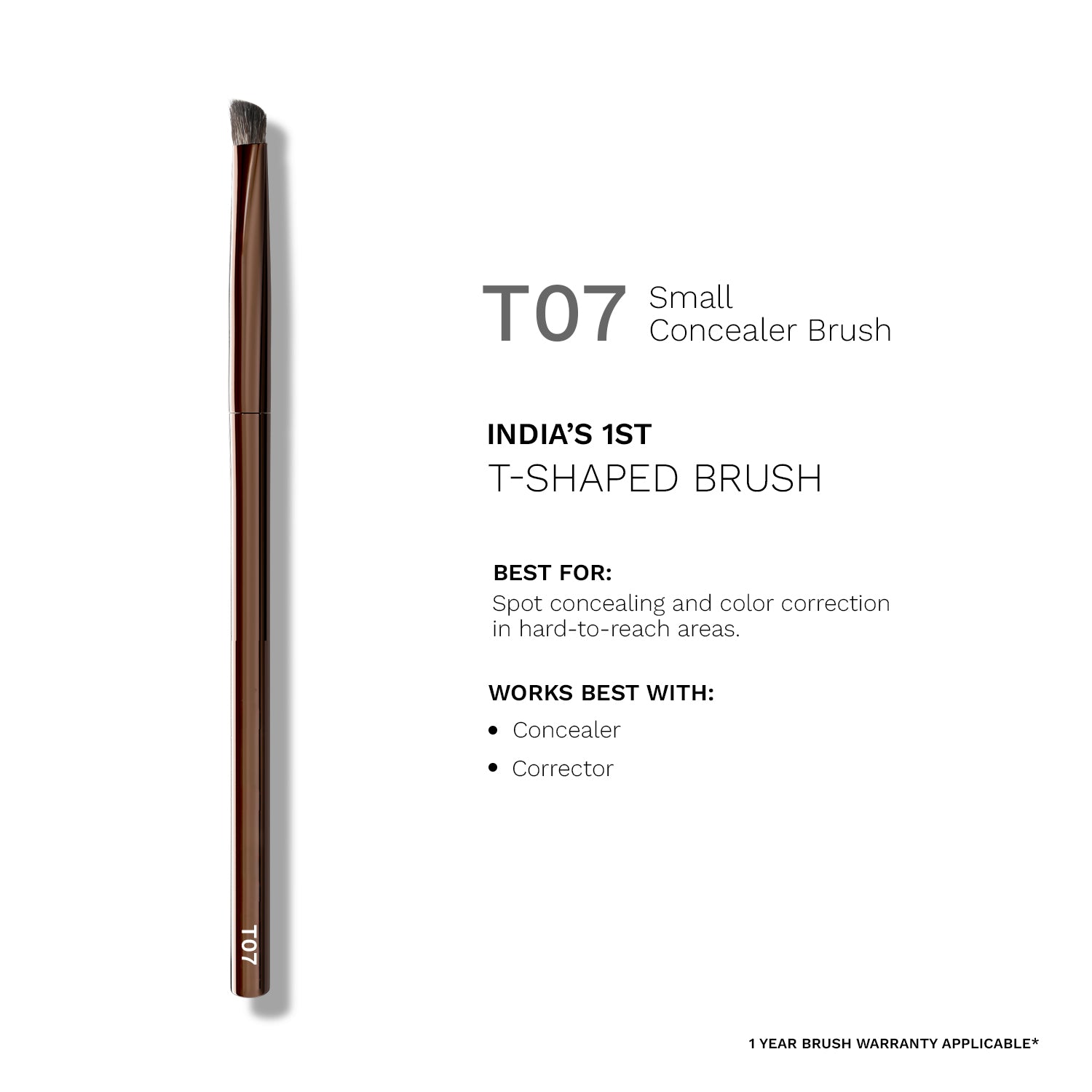 T07 Small Concealer Brush