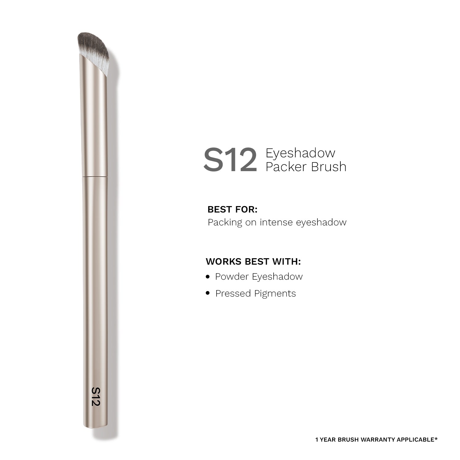 S12 Eyeshadow Packer Brush