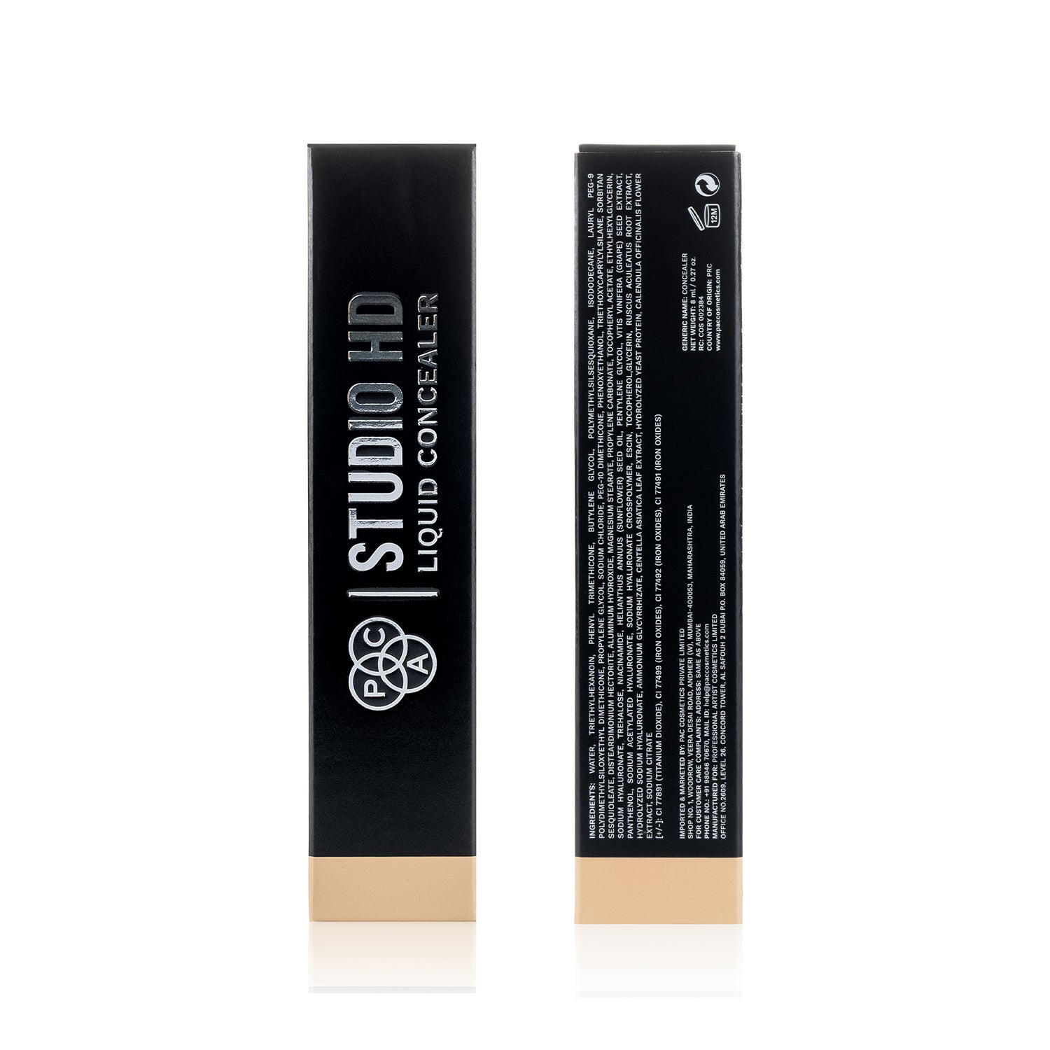 PAC Studio HD Liquid Concealer #Color_HD LIGHT 120