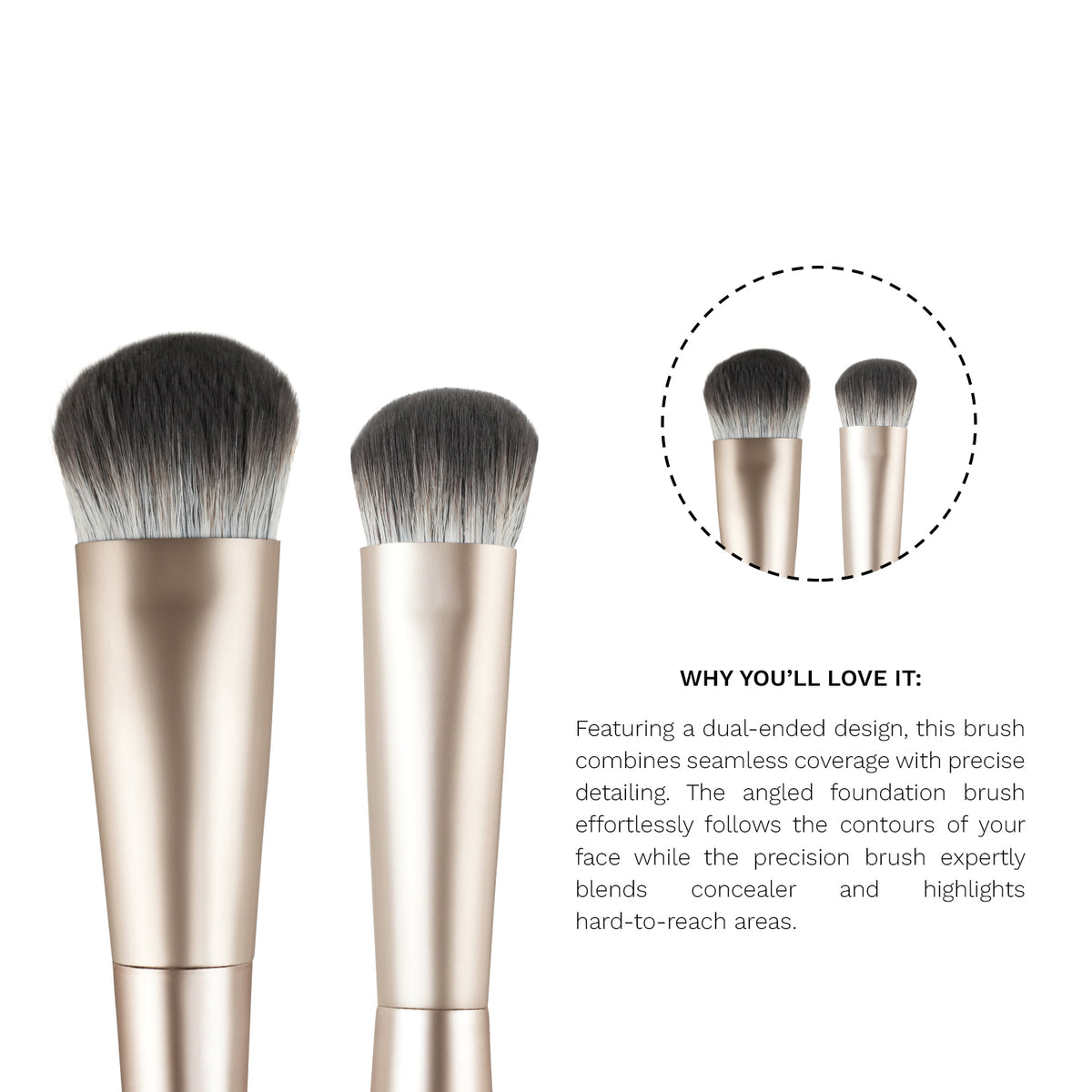 SDE 02 Base & Conceal Duo Brush