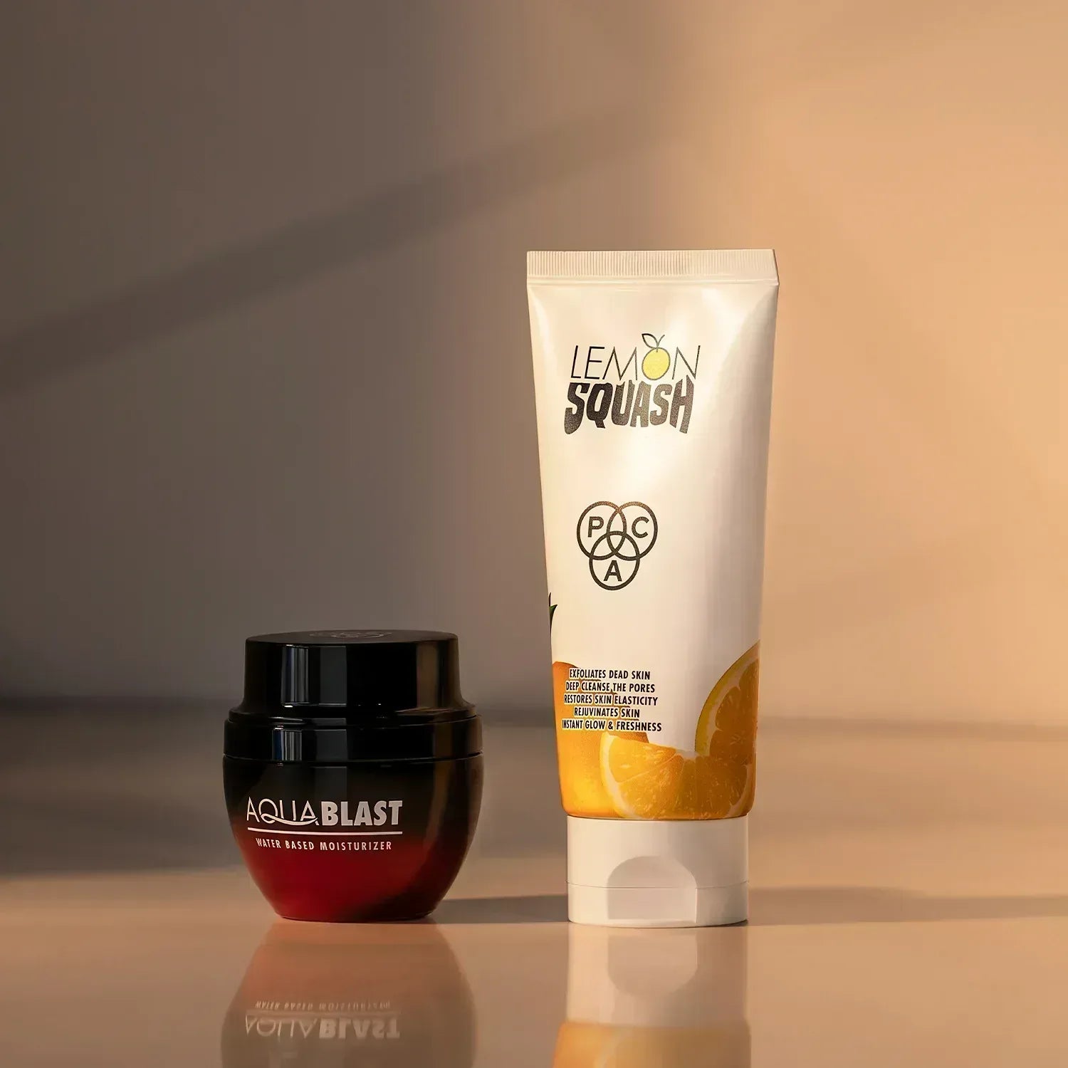 Exfoliator and Moisturizer Skincare Combo