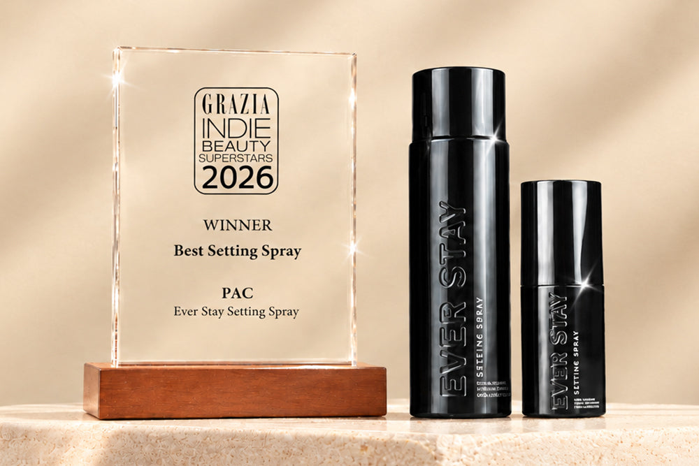 PAC Ever Stay Takes Home Best Setting Spray at Grazia Indie Beauty Superstars 2026