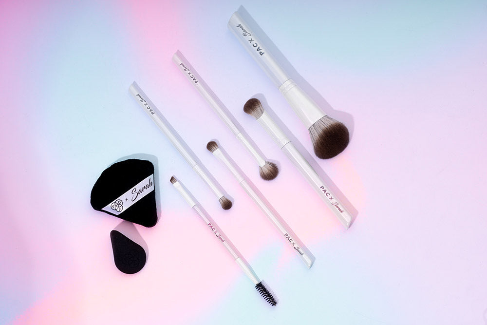 Achieving Glamorous Looks Made Easy! Introducing PAC x Sarah Individual Brushes!