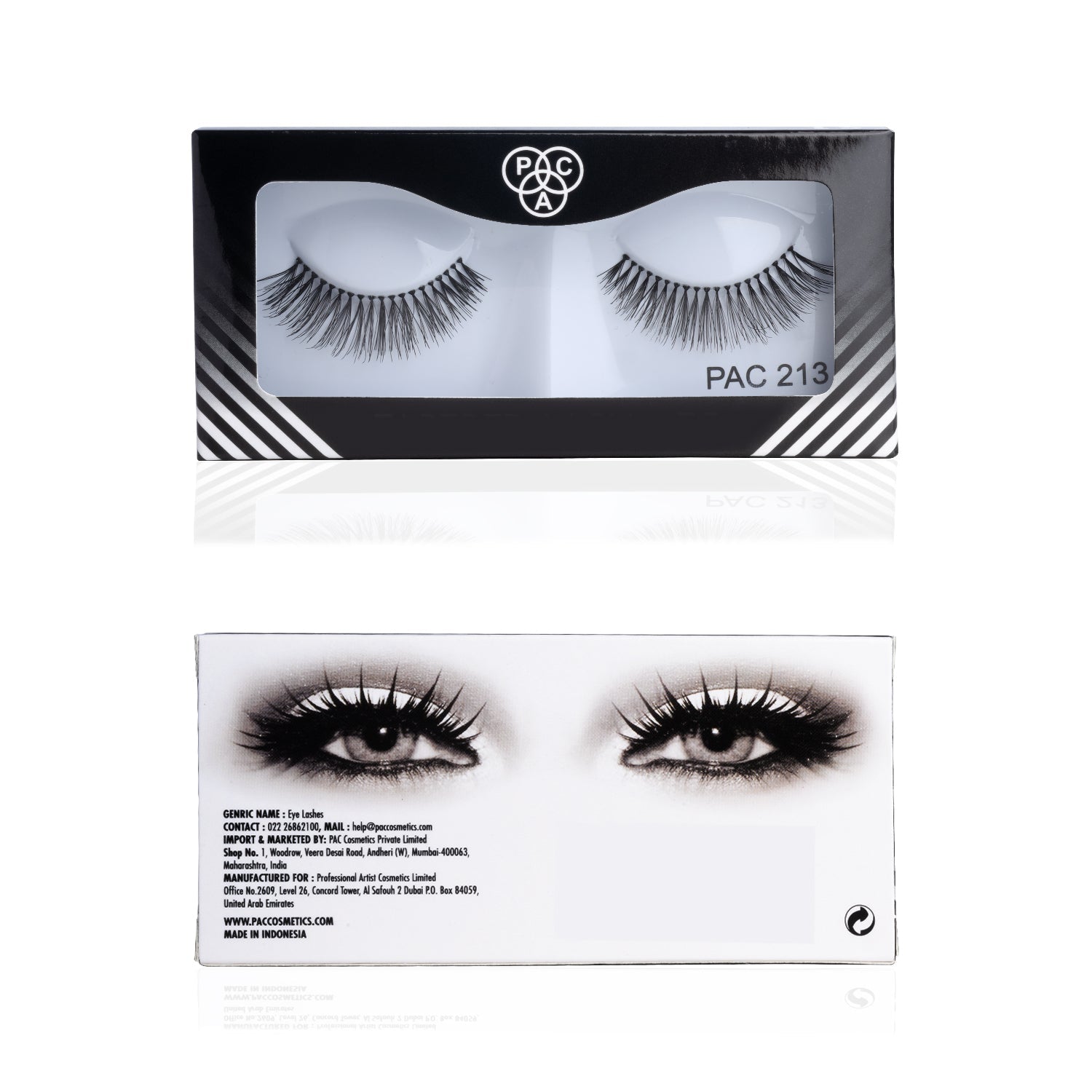 PAC Cosmetics Tapered Lash (1 Pair) #Color_213