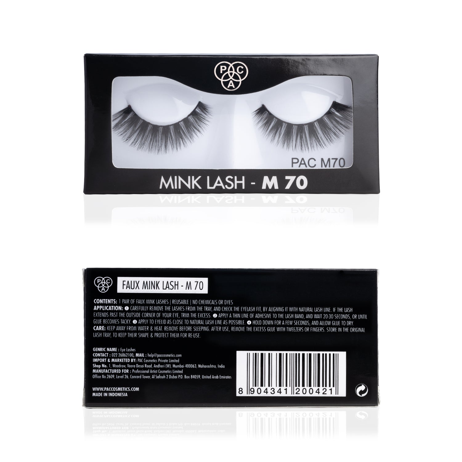 PAC Cosmetics Faux Mink Lash (1 Pair) #Color_M70
