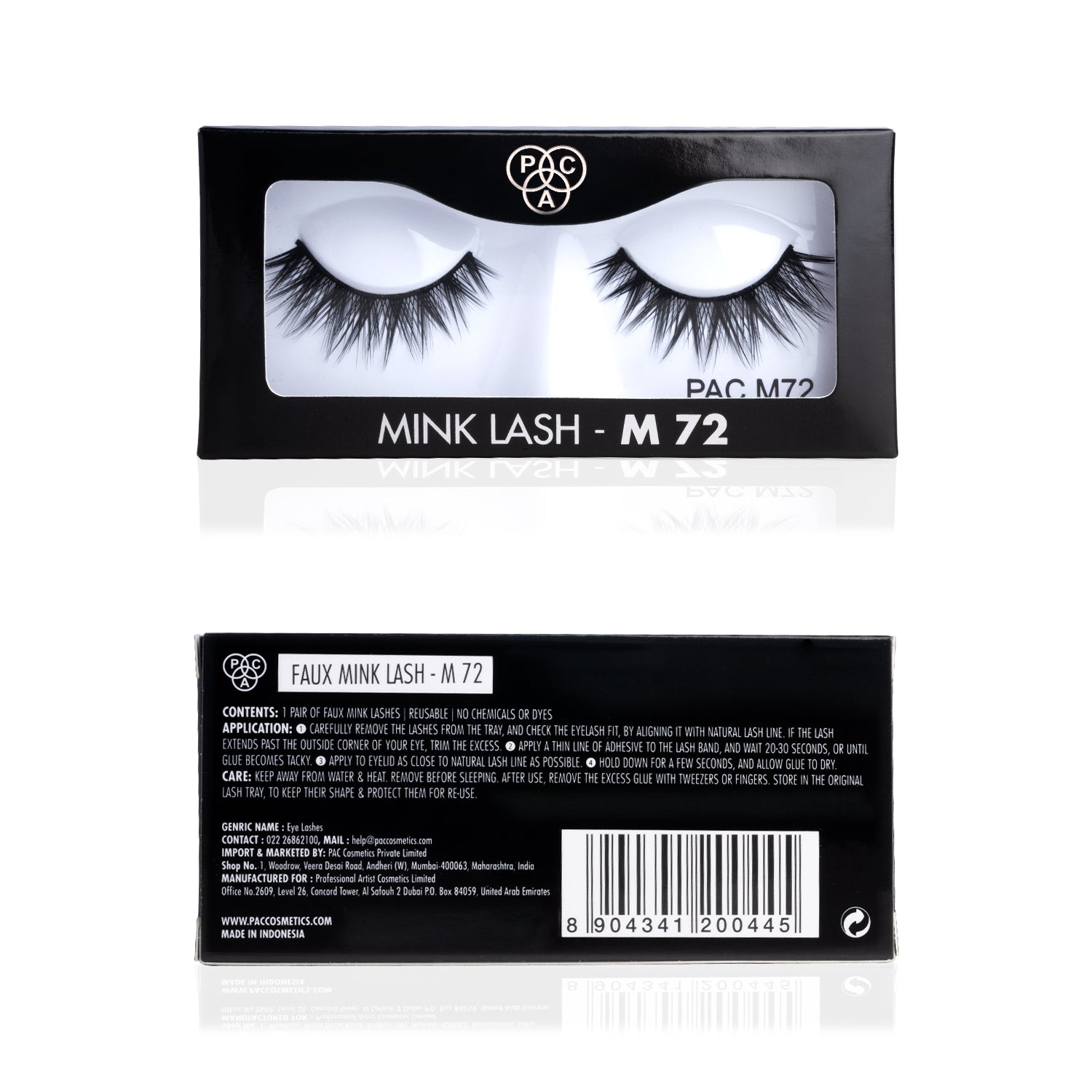 PAC Cosmetics Faux Mink Lash (1 Pair) #Color_M72