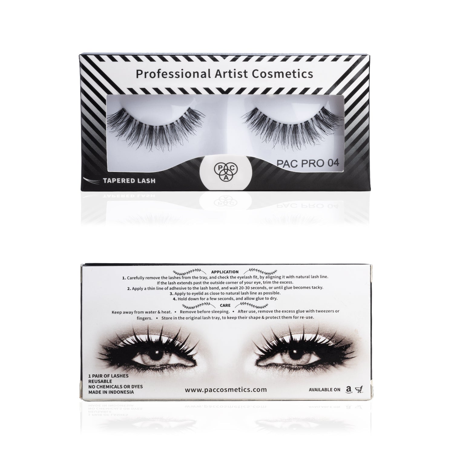 PAC Cosmetics PRO Tapered Lash (1 Pair) #Color_PRO04