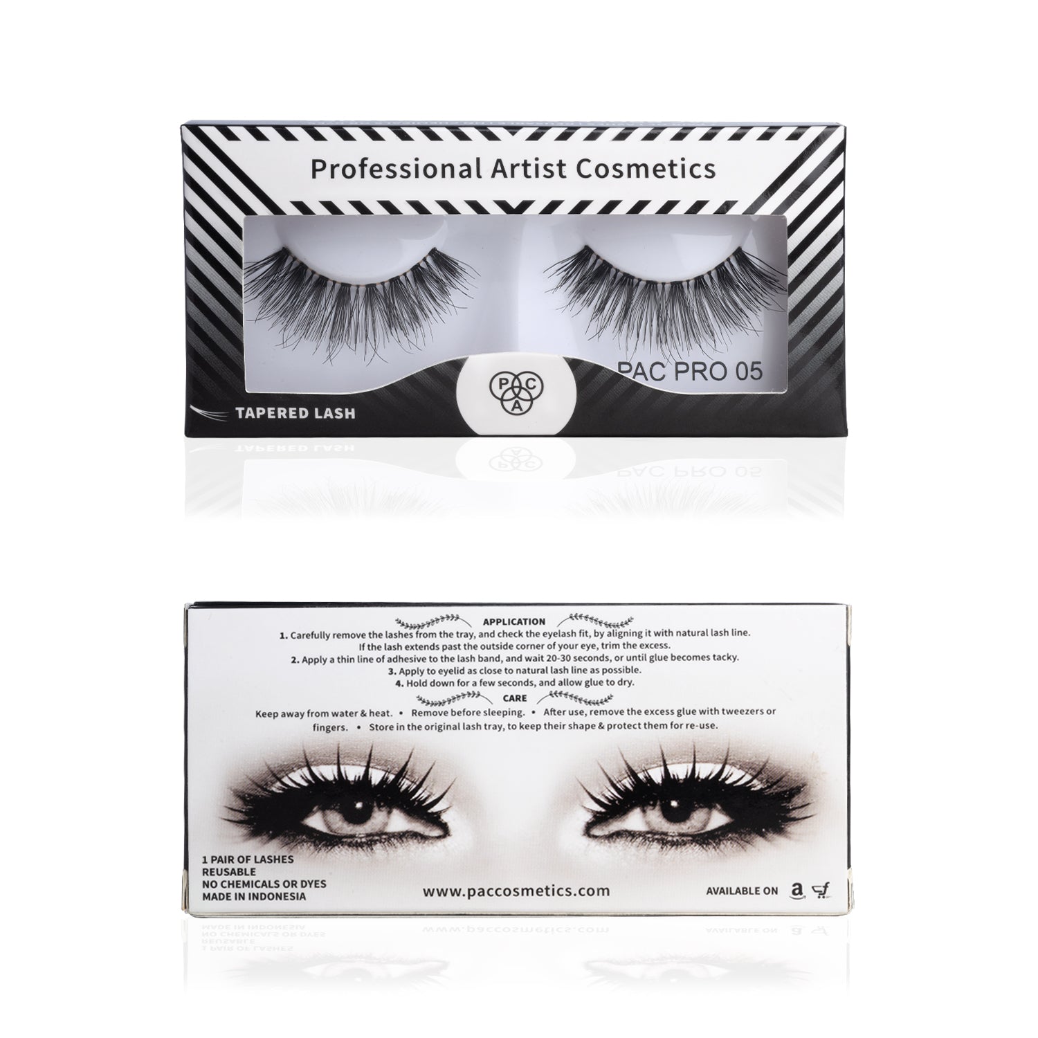 PAC Cosmetics PRO Tapered Lash (1 Pair) #Color_PRO05