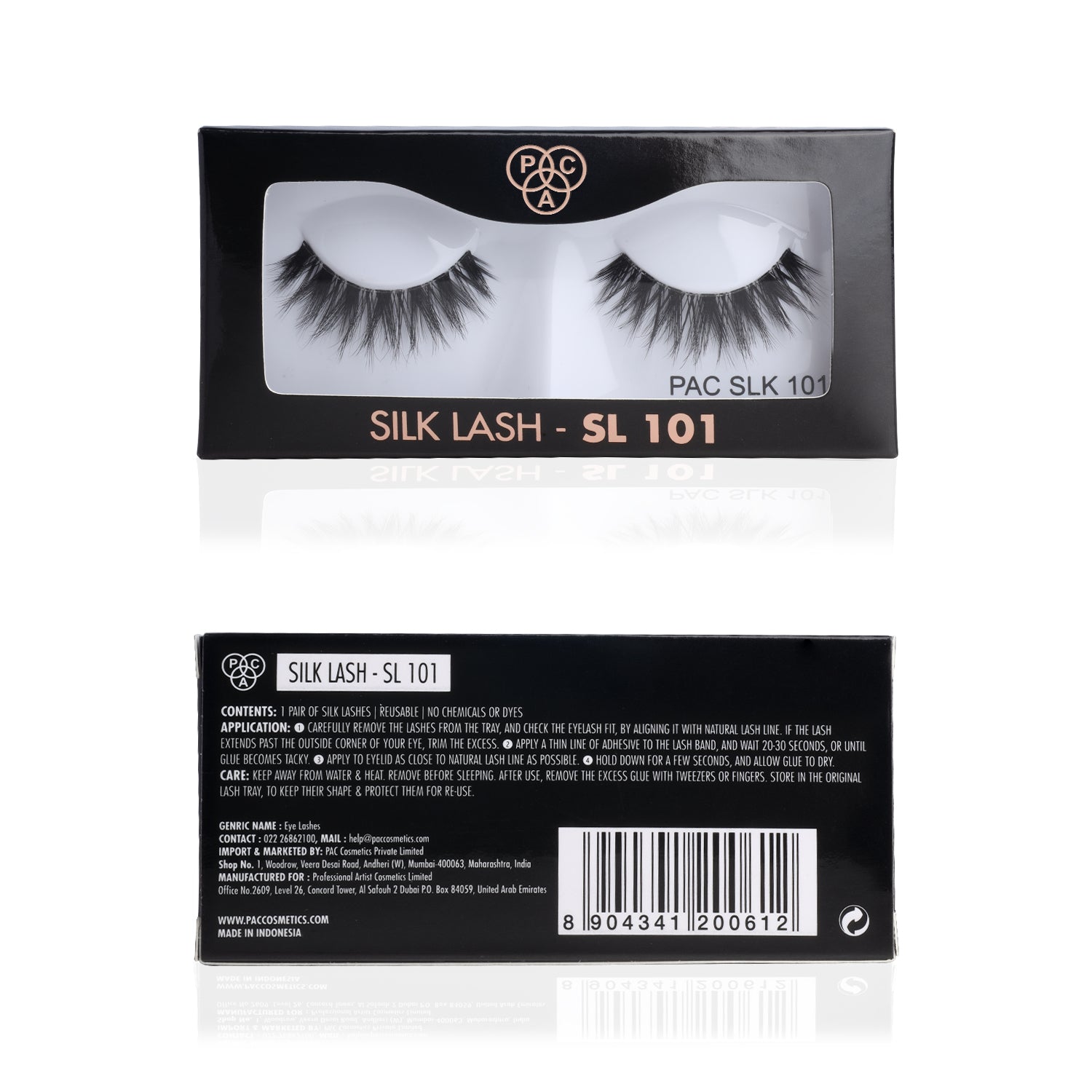 PAC Cosmetics Silk Lash (1 Pair) #Color_SL101