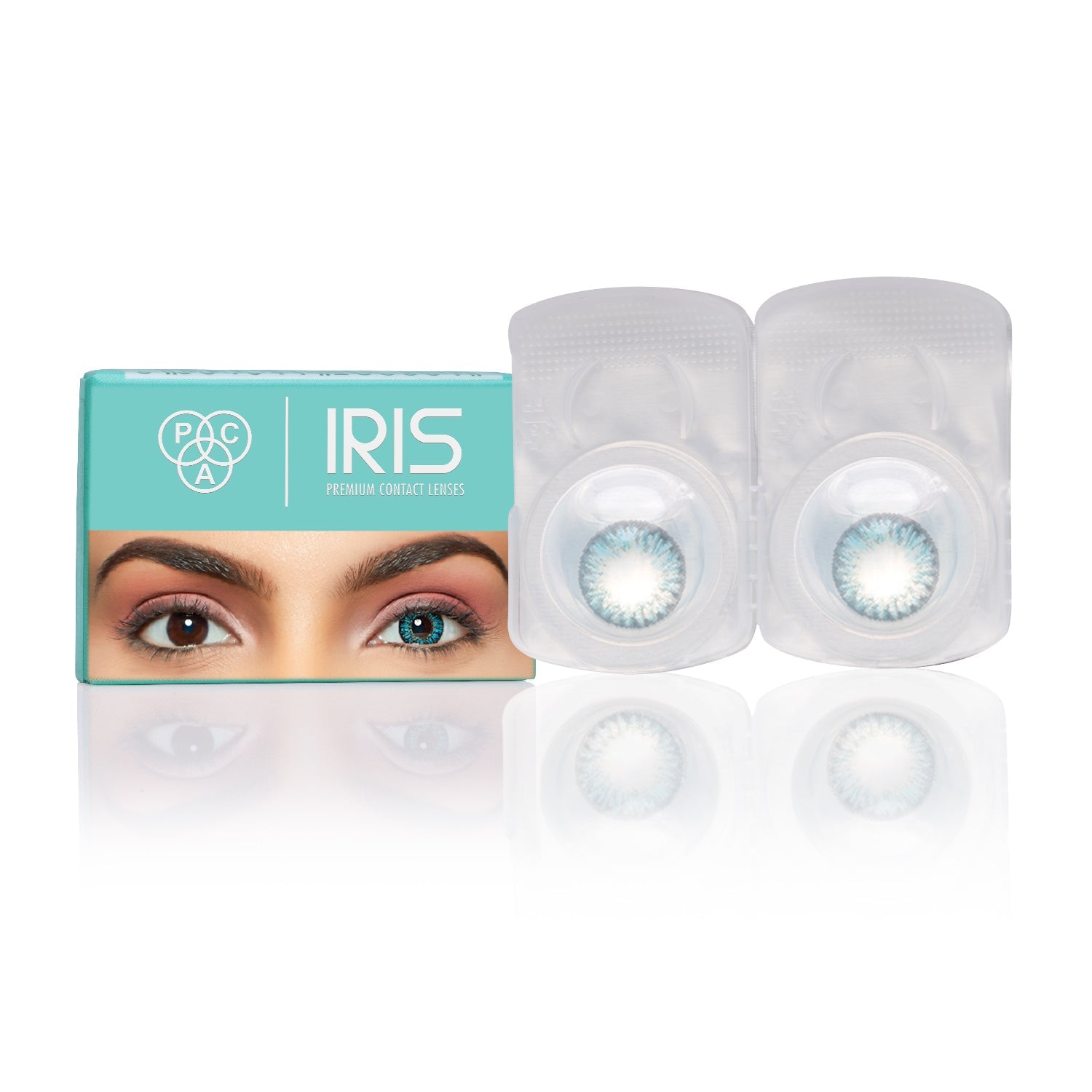 PAC Cosmetics IRIS Premium Contact Lenses (1 Pairs) #Color_Turquoise