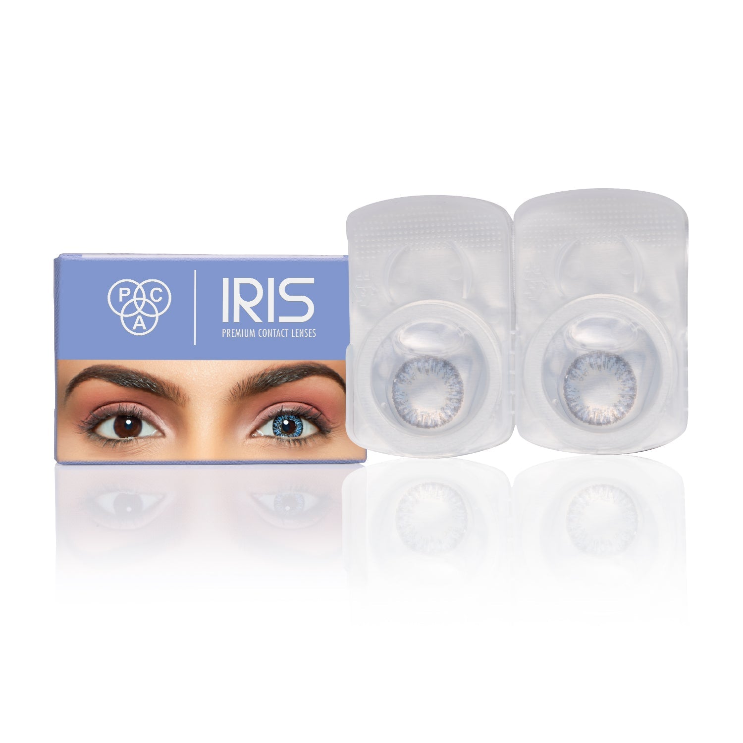 PAC Cosmetics IRIS Premium Contact Lenses (1 Pairs) #Color_Blue