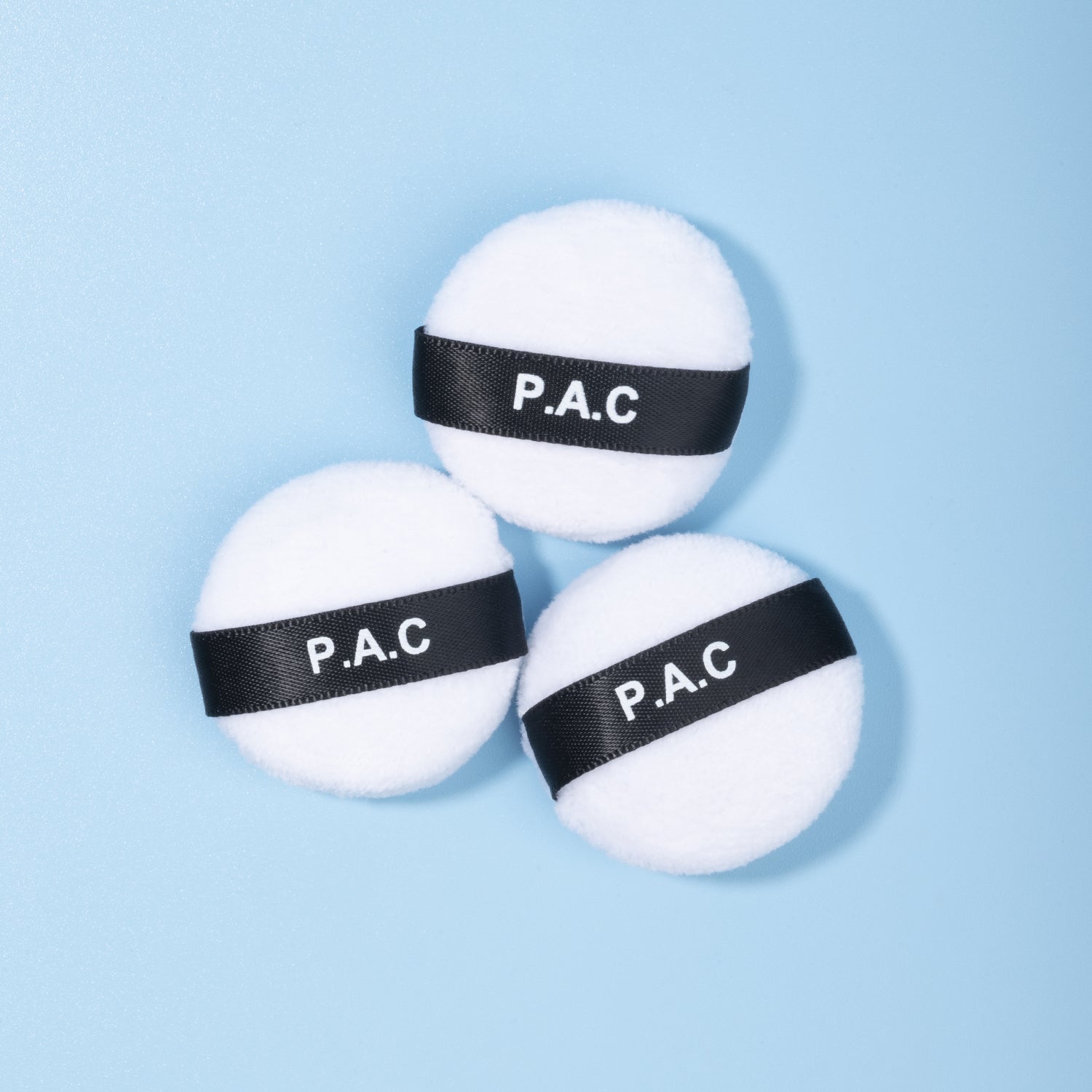 PAC Cosmetics Mini Cotton Puff (Round) (White) (3 Pc)
