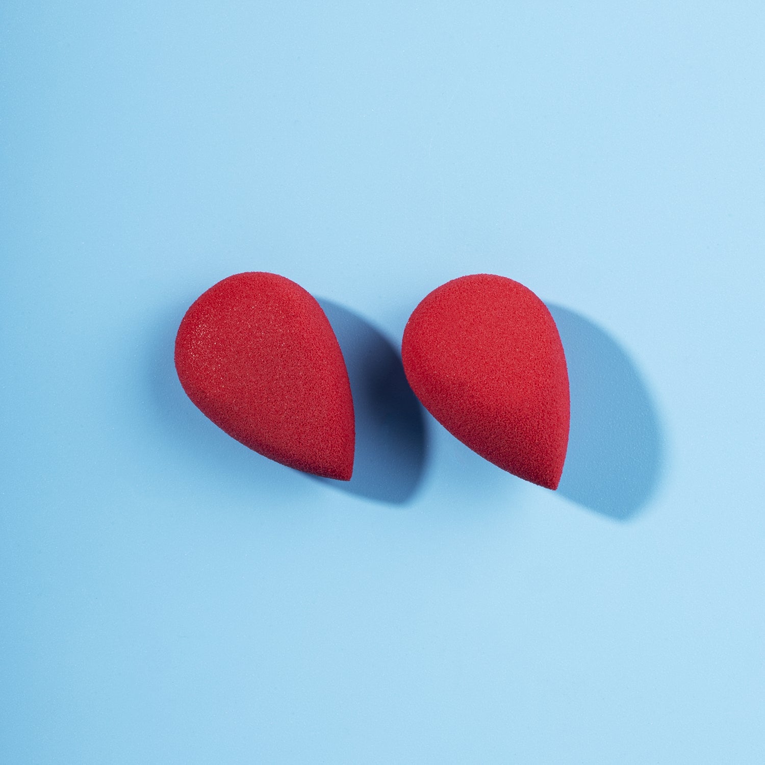 PAC Cosmetics Mini Sponge Set (Water Drop) (Red) (2 Pc)