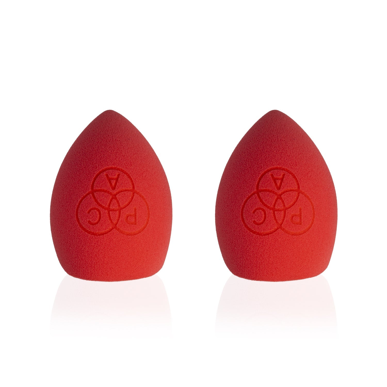 PAC Cosmetics Precision Sponge ( Red ) #Size_2 Pc