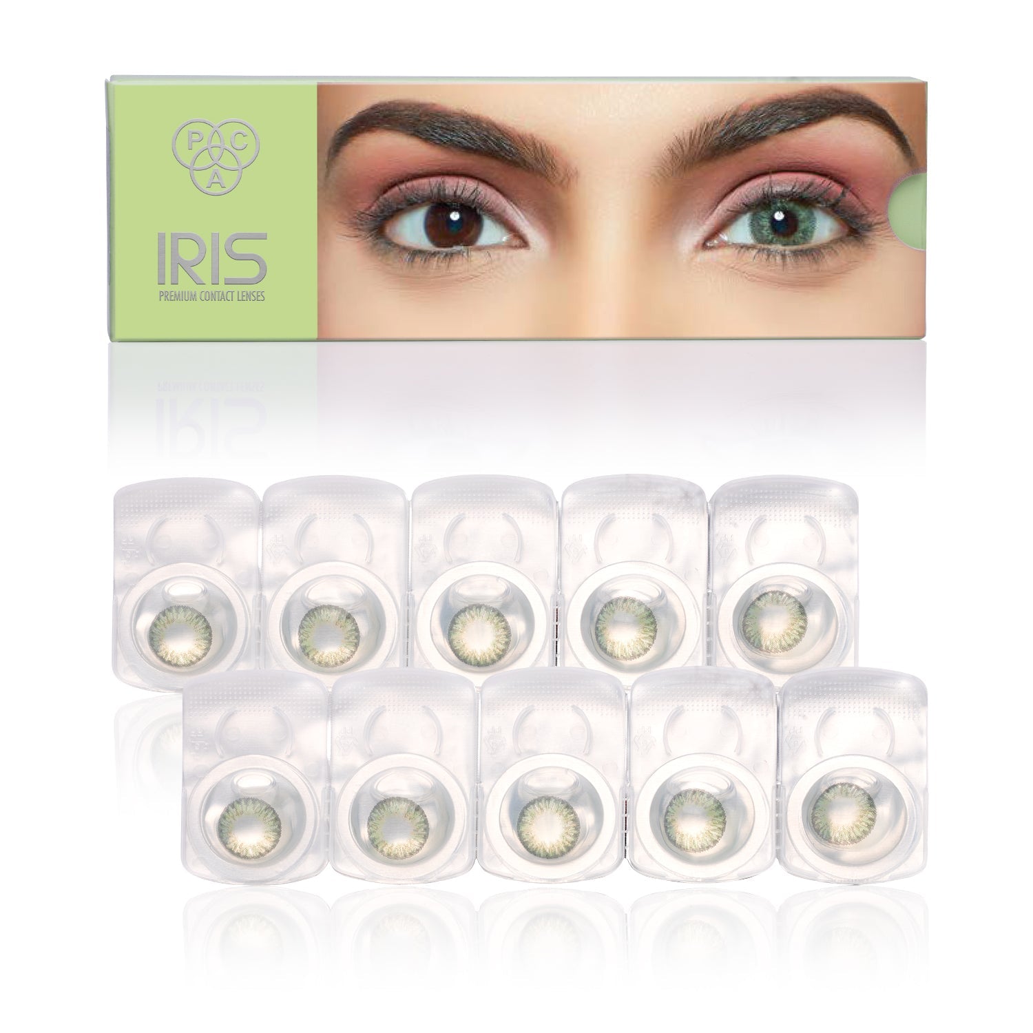 PAC Cosmetics IRIS Premium Contact Lenses (5 Pairs) #Color_Gemstone