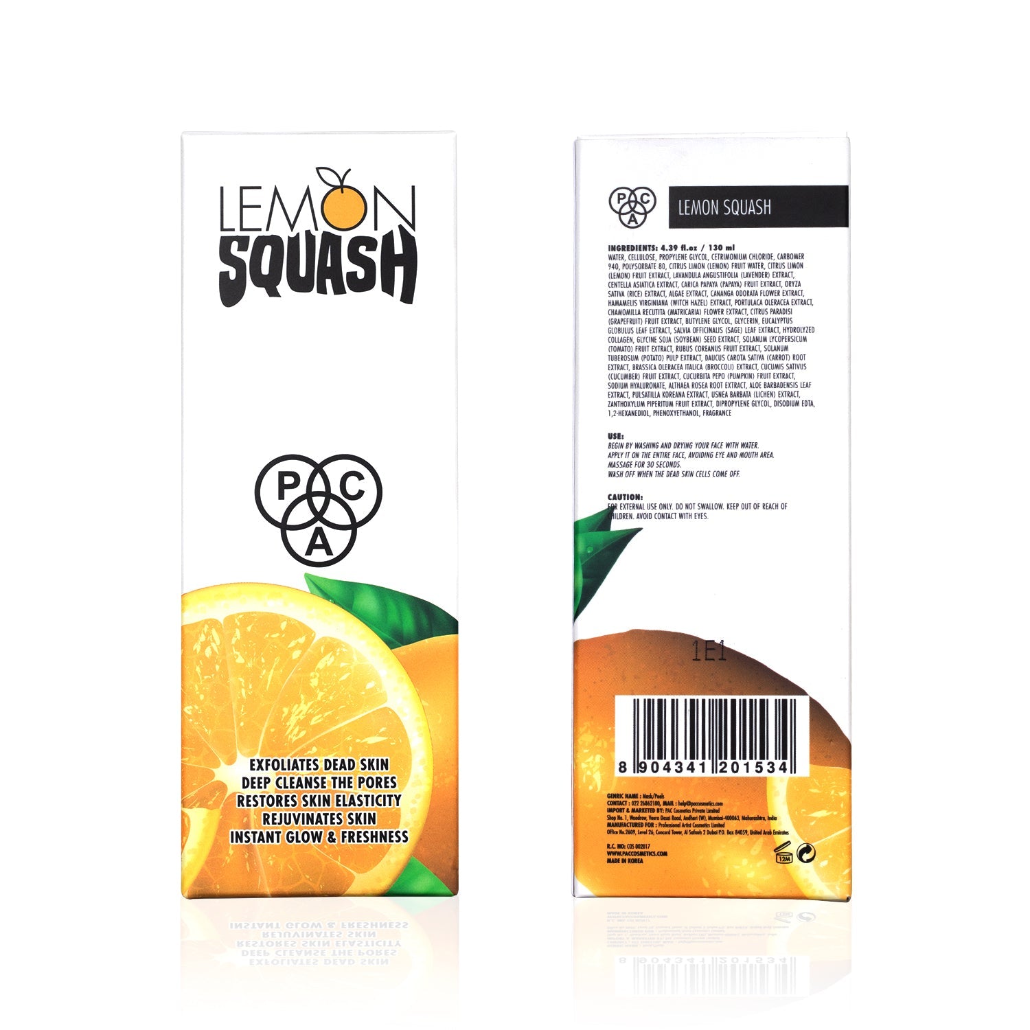 PAC Cosmetics Lemon Squash Exfoliator (130 ml)
