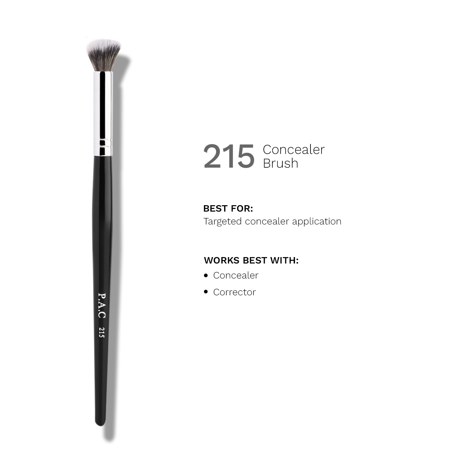 PAC Cosmetics Concealer Brush 215
