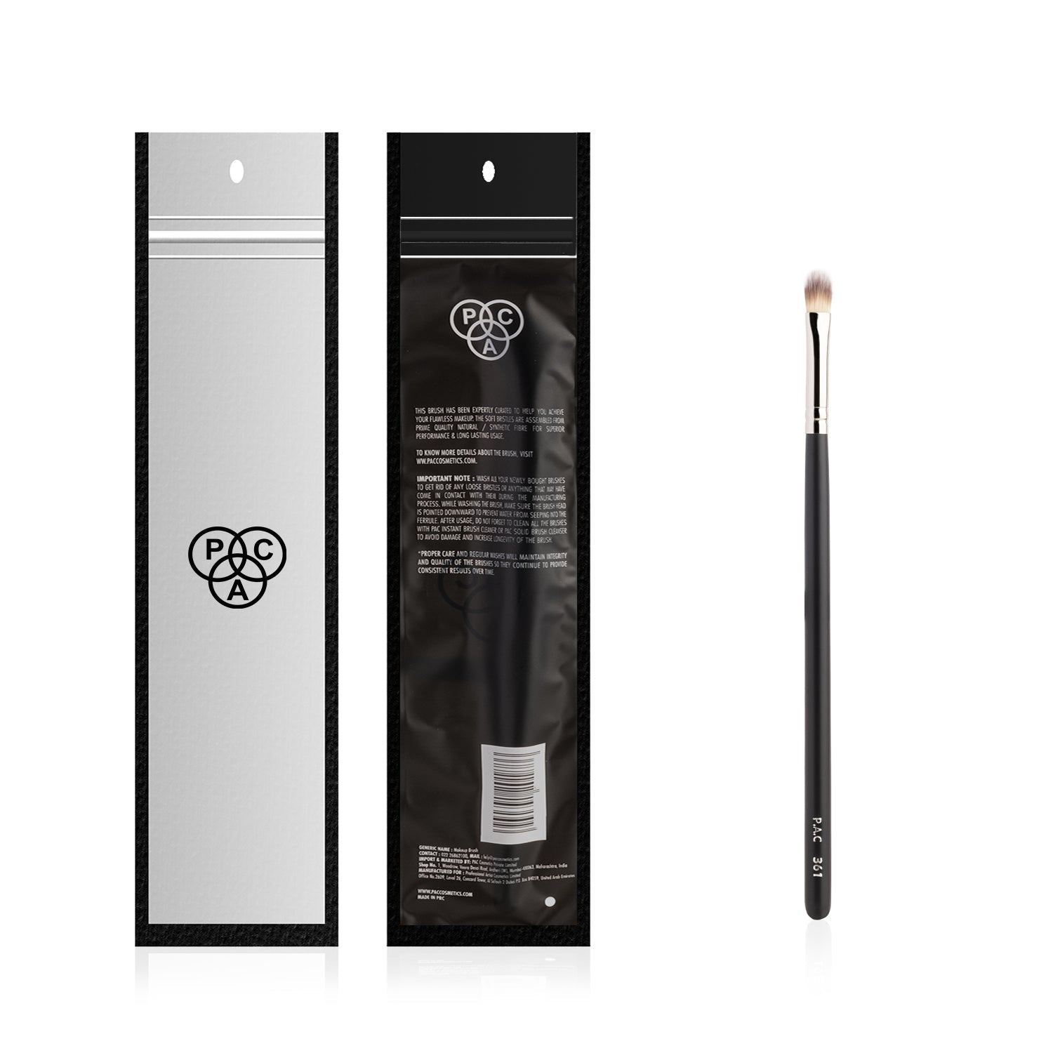 PAC Cosmetics Concealer Brush 361