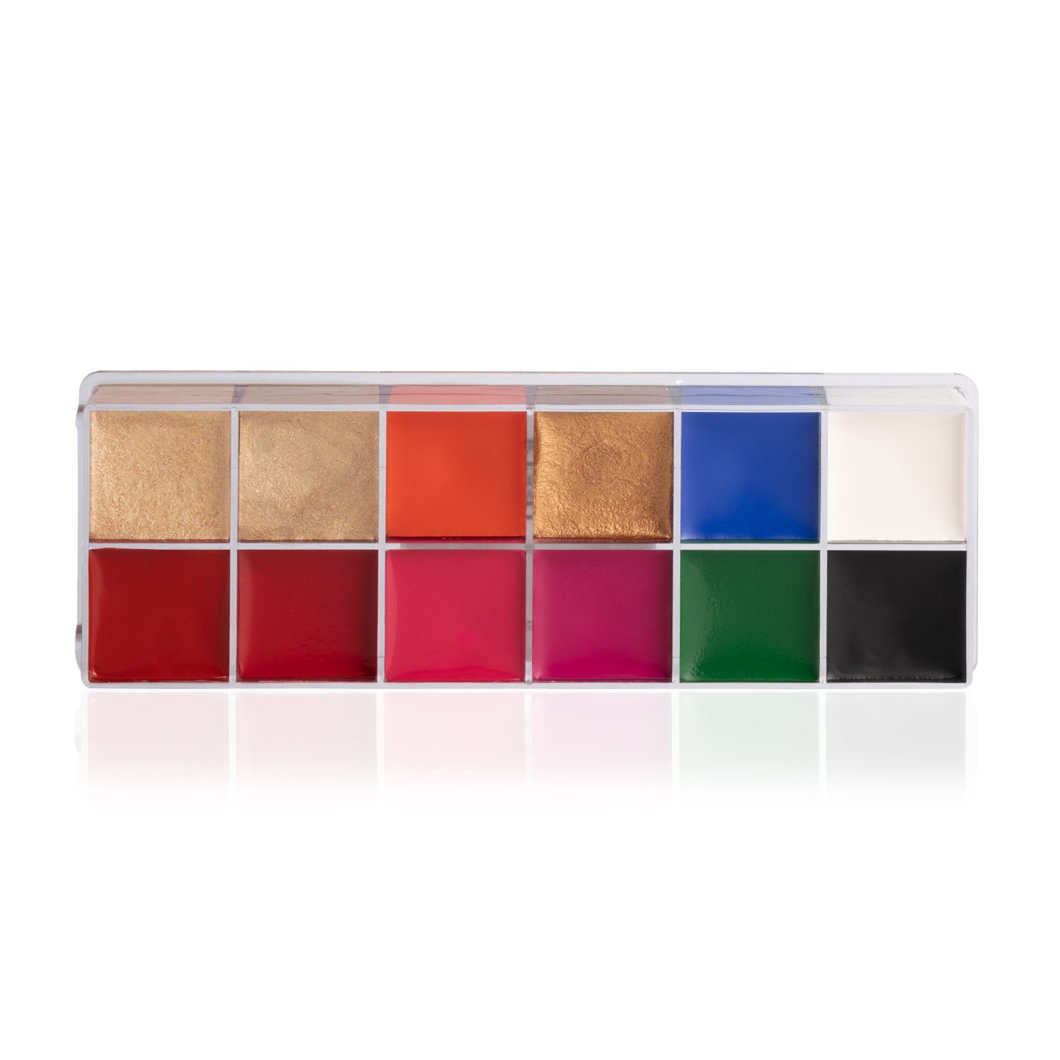 PAC Cosmetics Fresh Color Eyeshadow X12 (70 gm) #Color_Summer Bloom