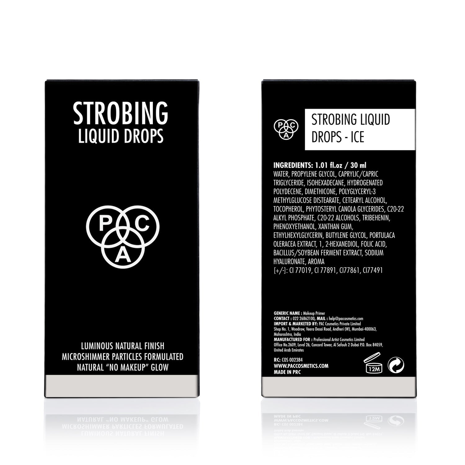 PAC Cosmetics Strobing Liquid Drops (30 ml) #Color_Ice
