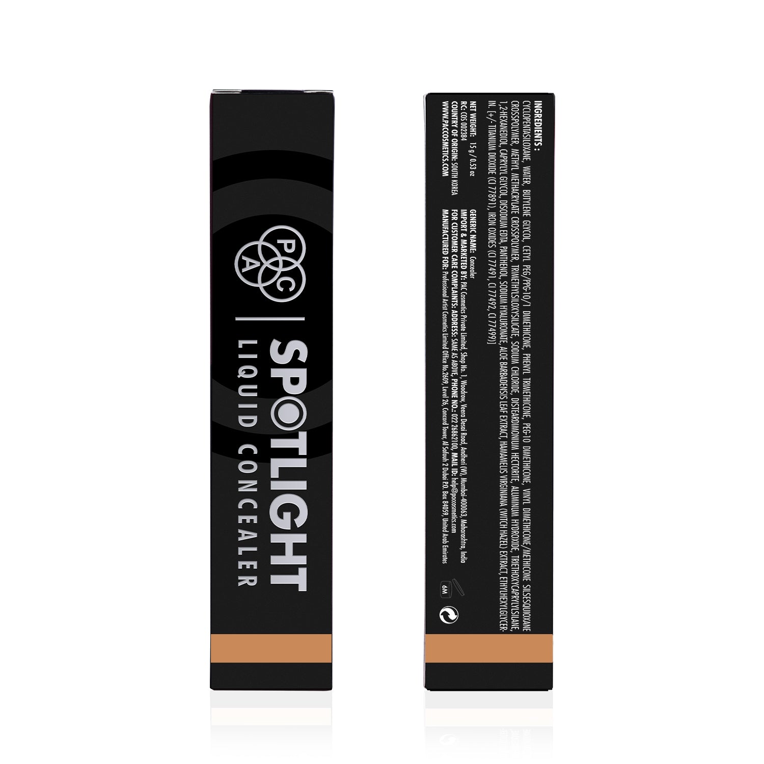 PAC Cosmetics Spotlight Liquid Concealer (15 gm) #Color_10 (Mocha)