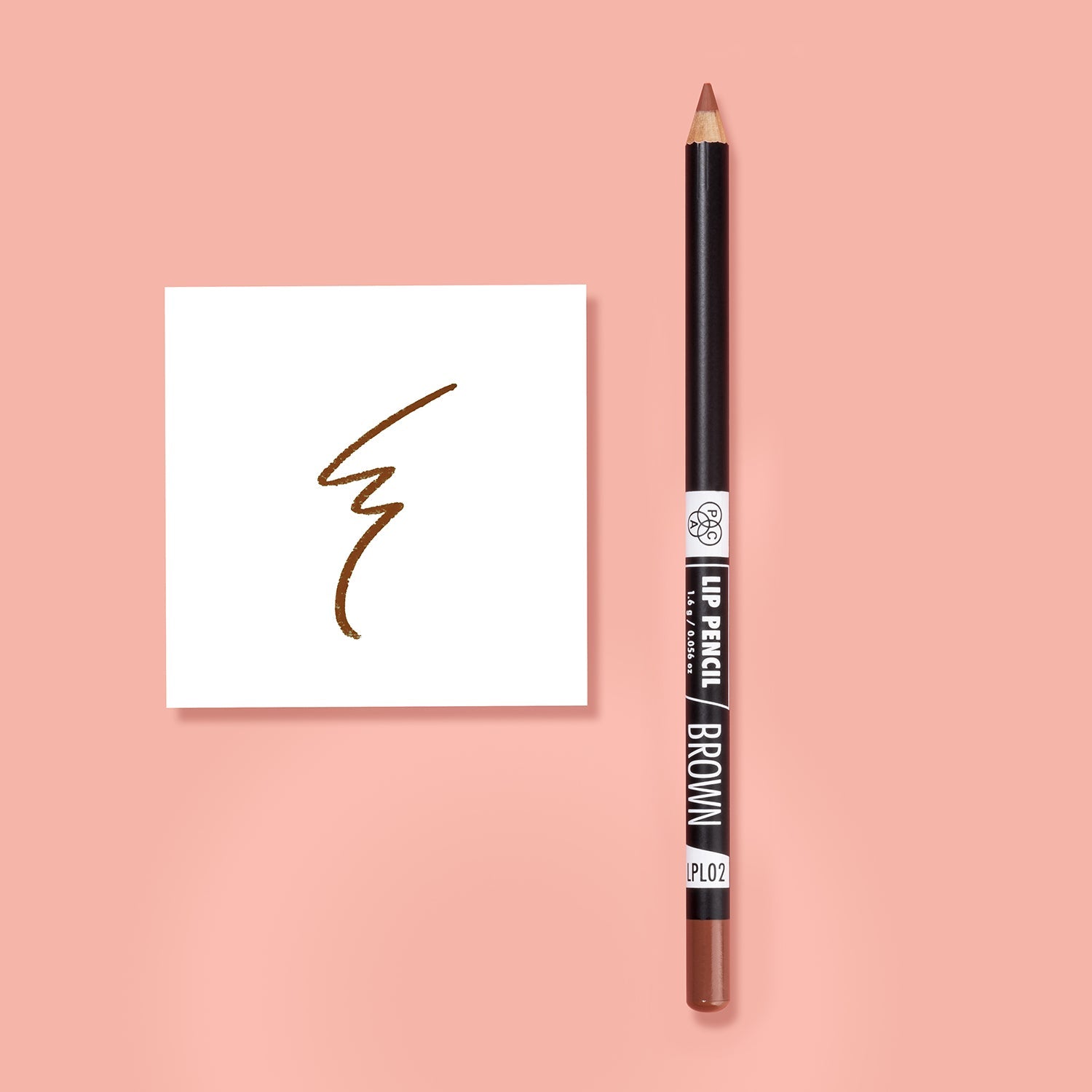 PAC Cosmetics Lip Pencil (1.6 gm) #Color_Brown