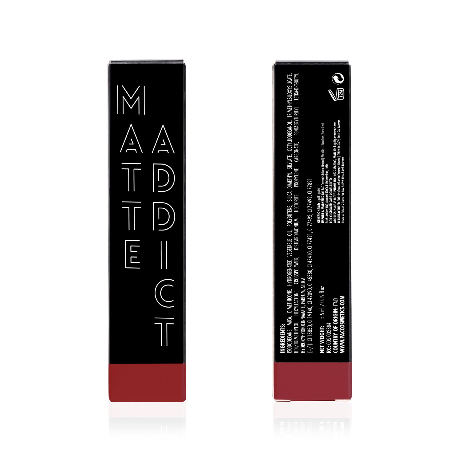PAC Cosmetics Matte Addict #Size_5.5 ml+#Color_Troublesome