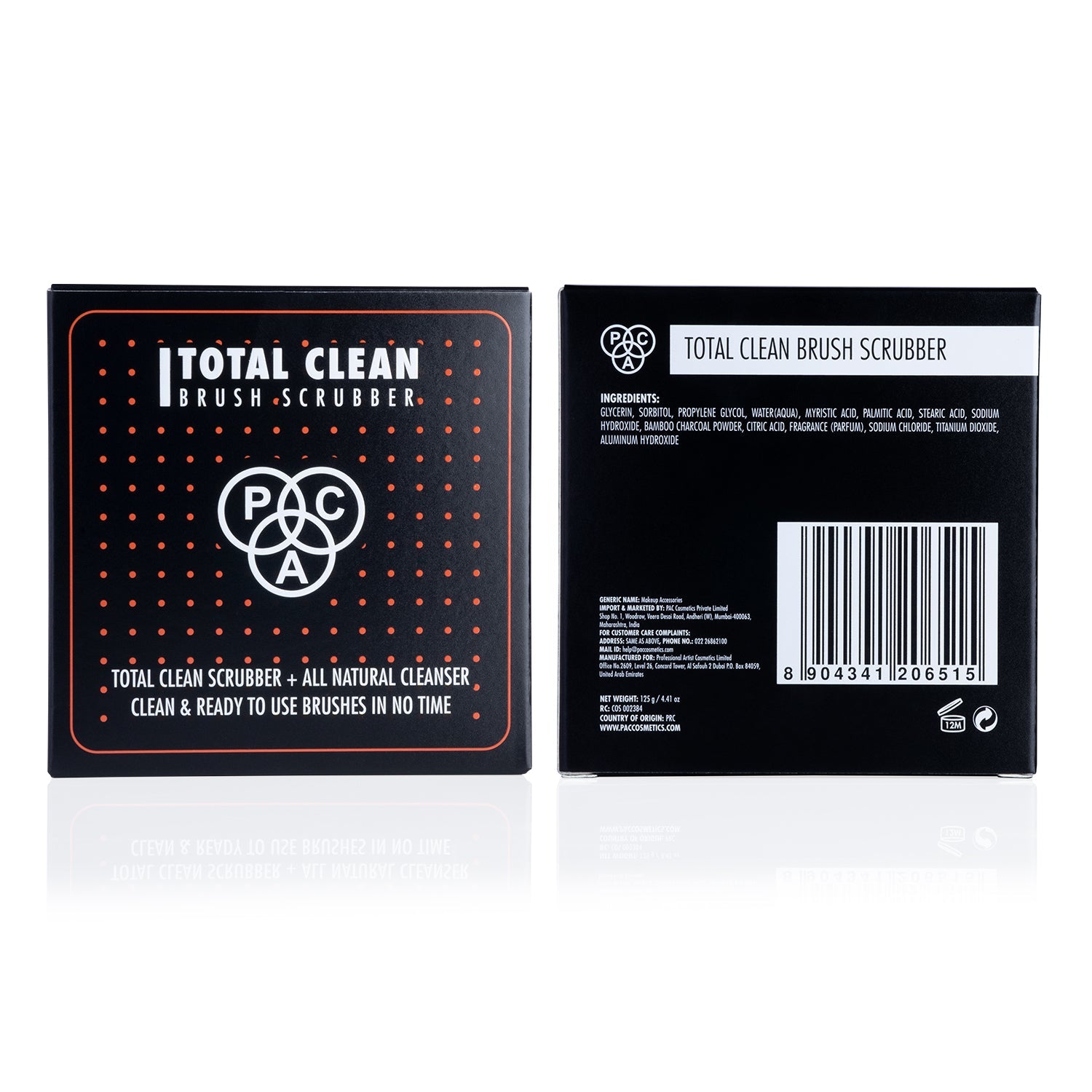 PAC Cosmetics Total Clean Brush Scrubber (125 gm)