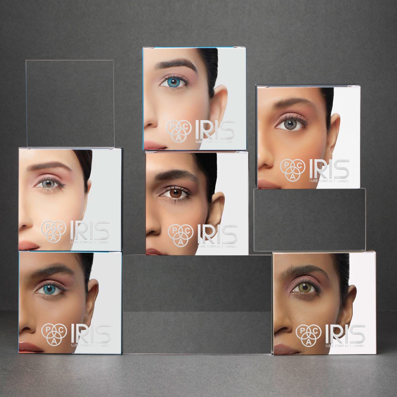 PAC Cosmetics IRIS LUXE One Month Lenses (1 Pair) #Color_Topaz