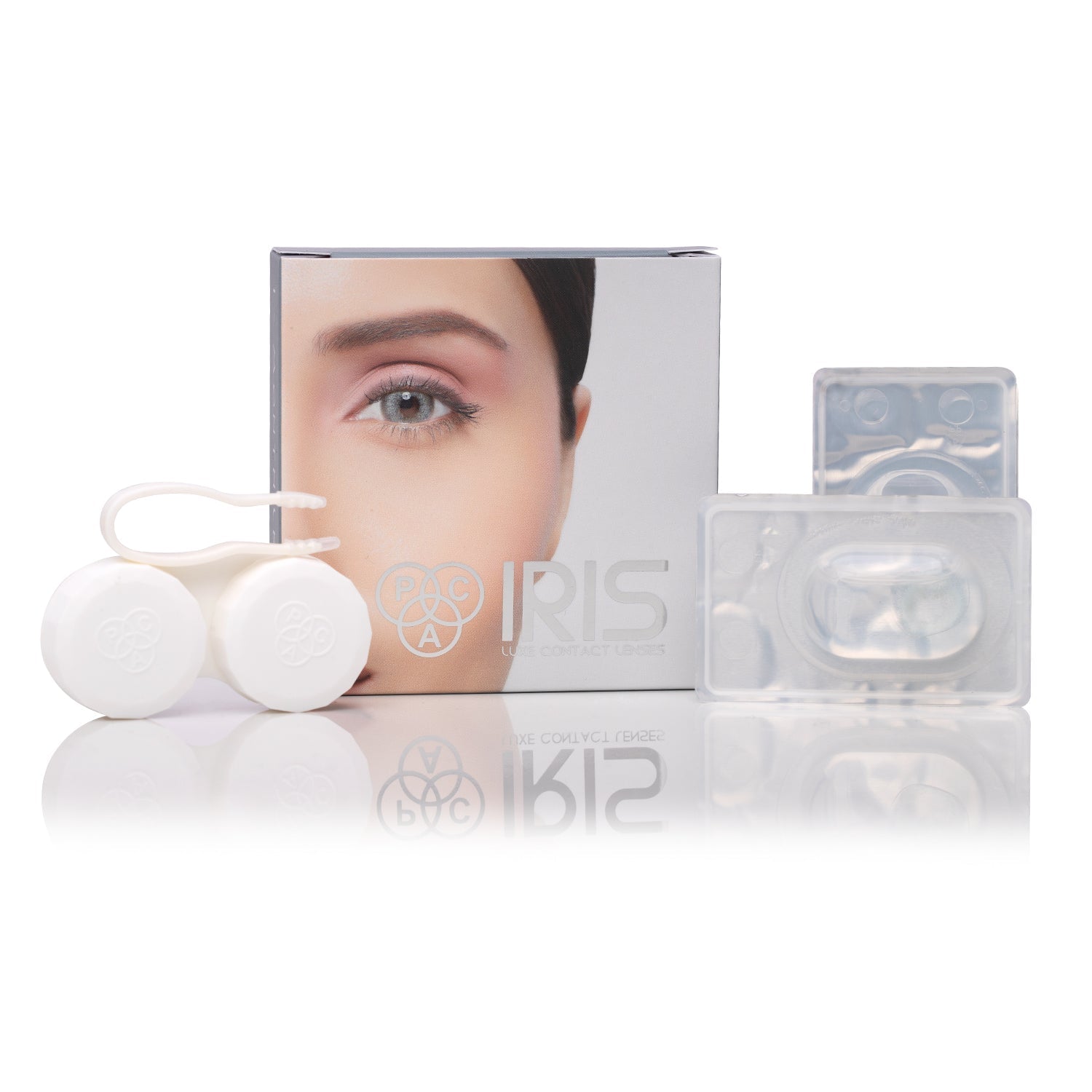 PAC Cosmetics IRIS LUXE One Month Lenses (1 Pair) #Color_Crystal