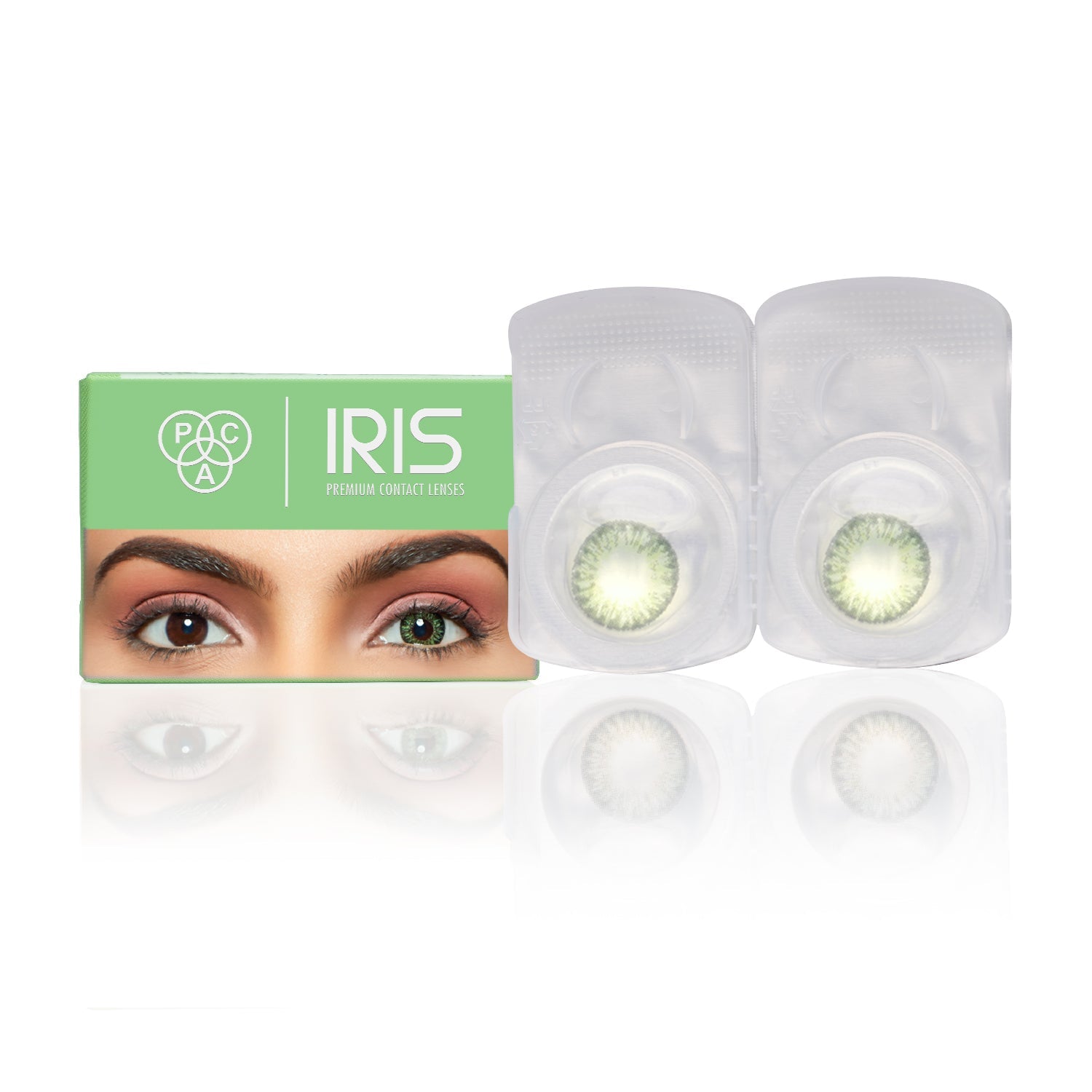 PAC Cosmetics IRIS Premium Contact Lenses (1 Pairs) #Color_Green